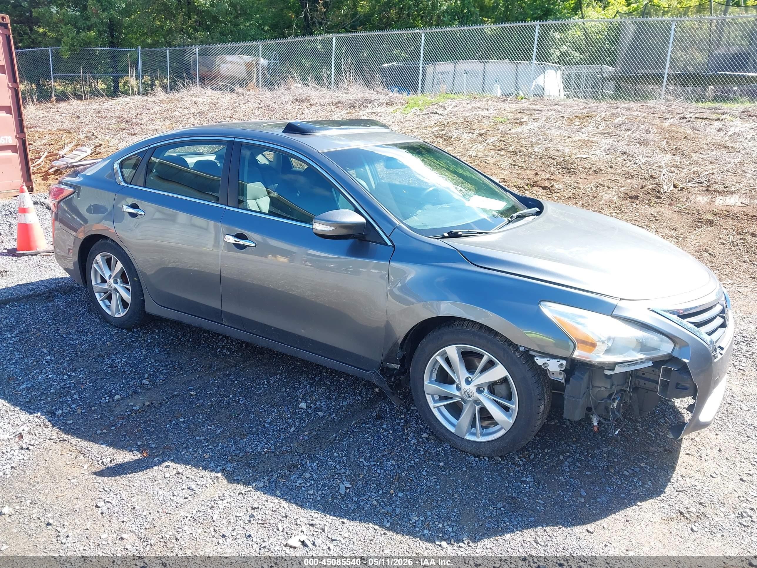 2014 Nissan Altima 2.5 Sl Gray vin: 1N4AL3APXEC195108