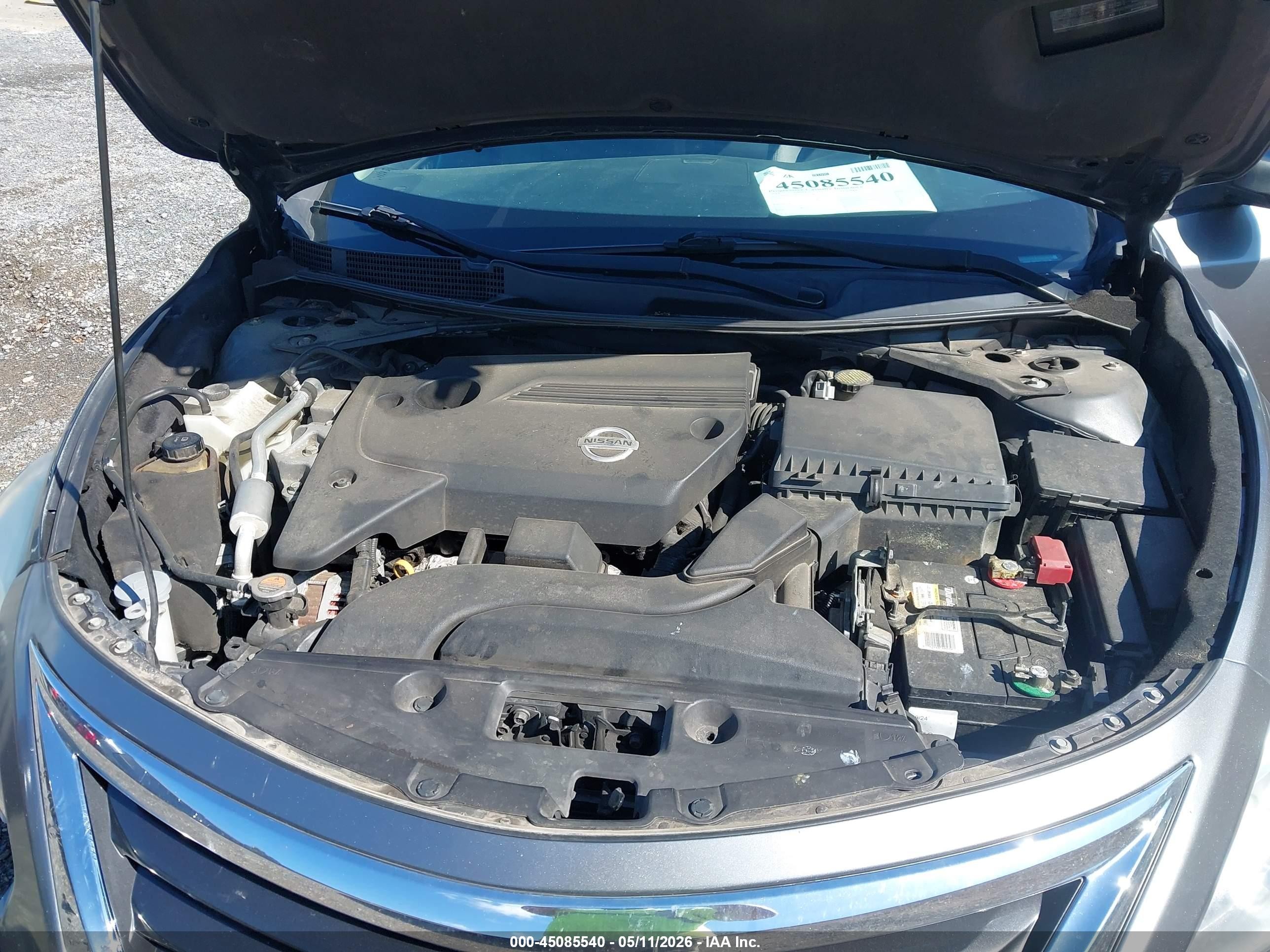 2014 Nissan Altima 2.5 Sl Gray vin: 1N4AL3APXEC195108