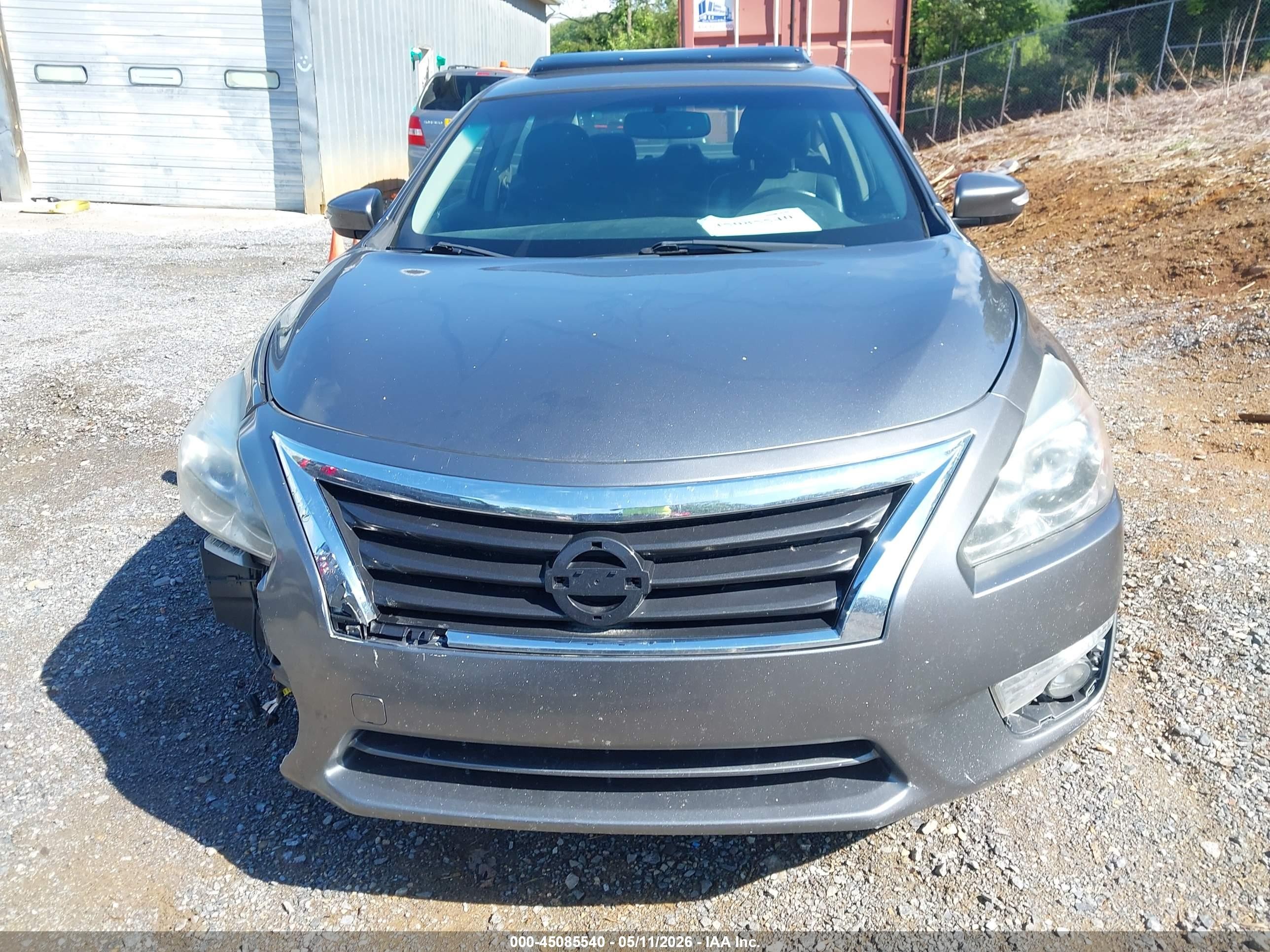 2014 Nissan Altima 2.5 Sl Gray vin: 1N4AL3APXEC195108