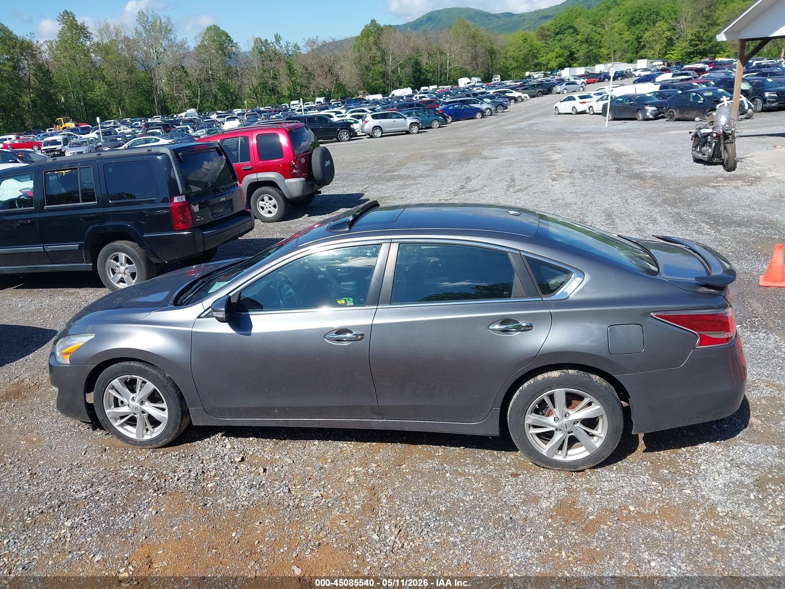 2014 Nissan Altima 2.5 Sl Gray vin: 1N4AL3APXEC195108