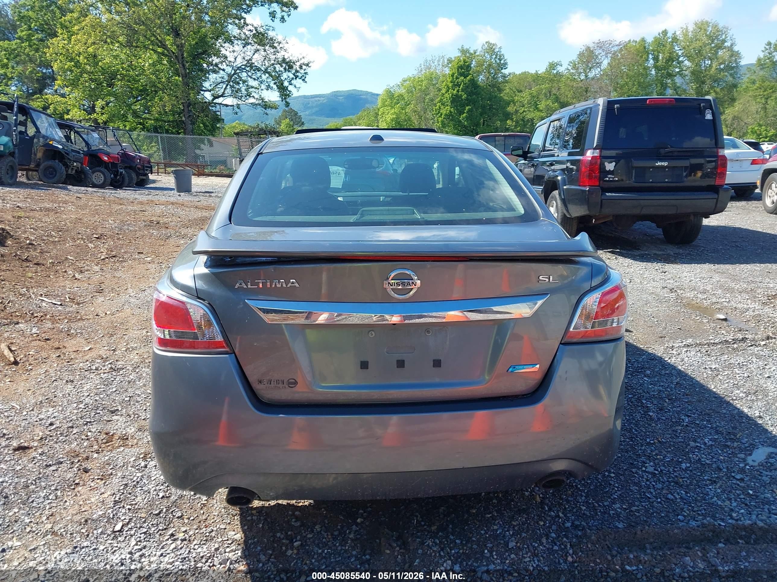 2014 Nissan Altima 2.5 Sl Gray vin: 1N4AL3APXEC195108
