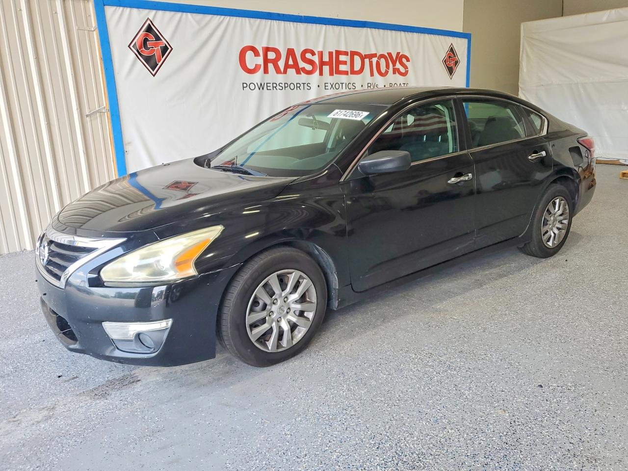 2014 Nissan Altima 2.5 S Black vin: 1N4AL3APXEC196114