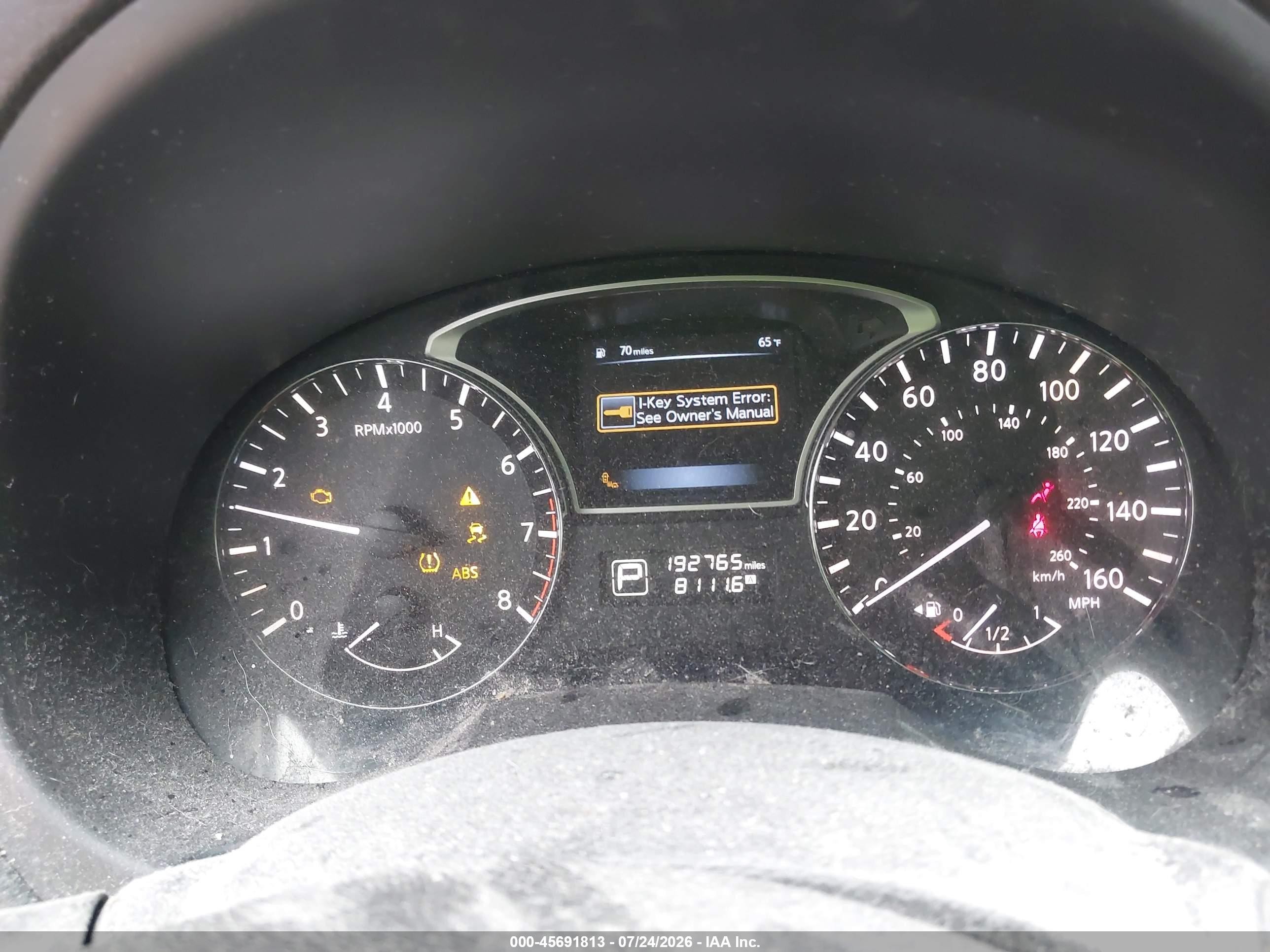 2014 Nissan Altima 2.5 Sl Blue vin: 1N4AL3APXEC197621
