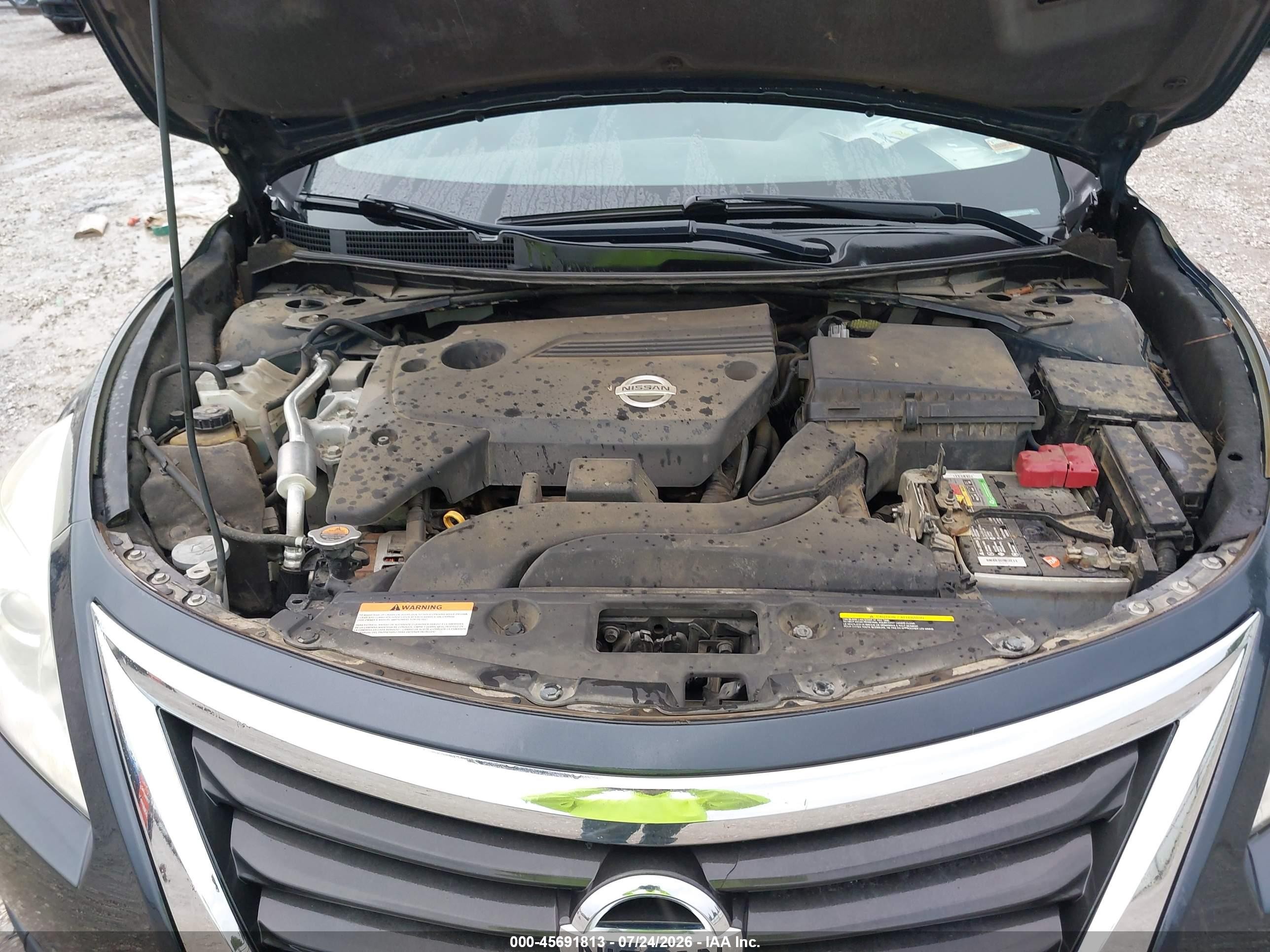 2014 Nissan Altima 2.5 Sl Blue vin: 1N4AL3APXEC197621