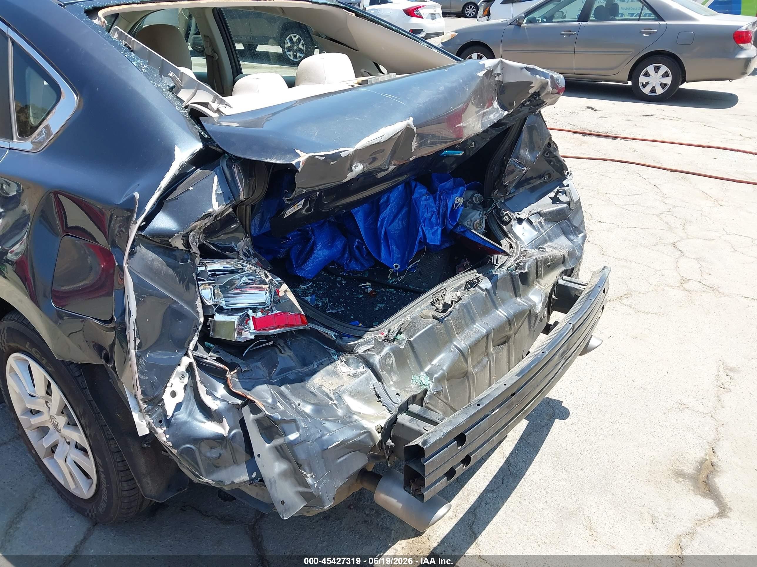 2014 Nissan Altima 2.5 Gray vin: 1N4AL3APXEC198512