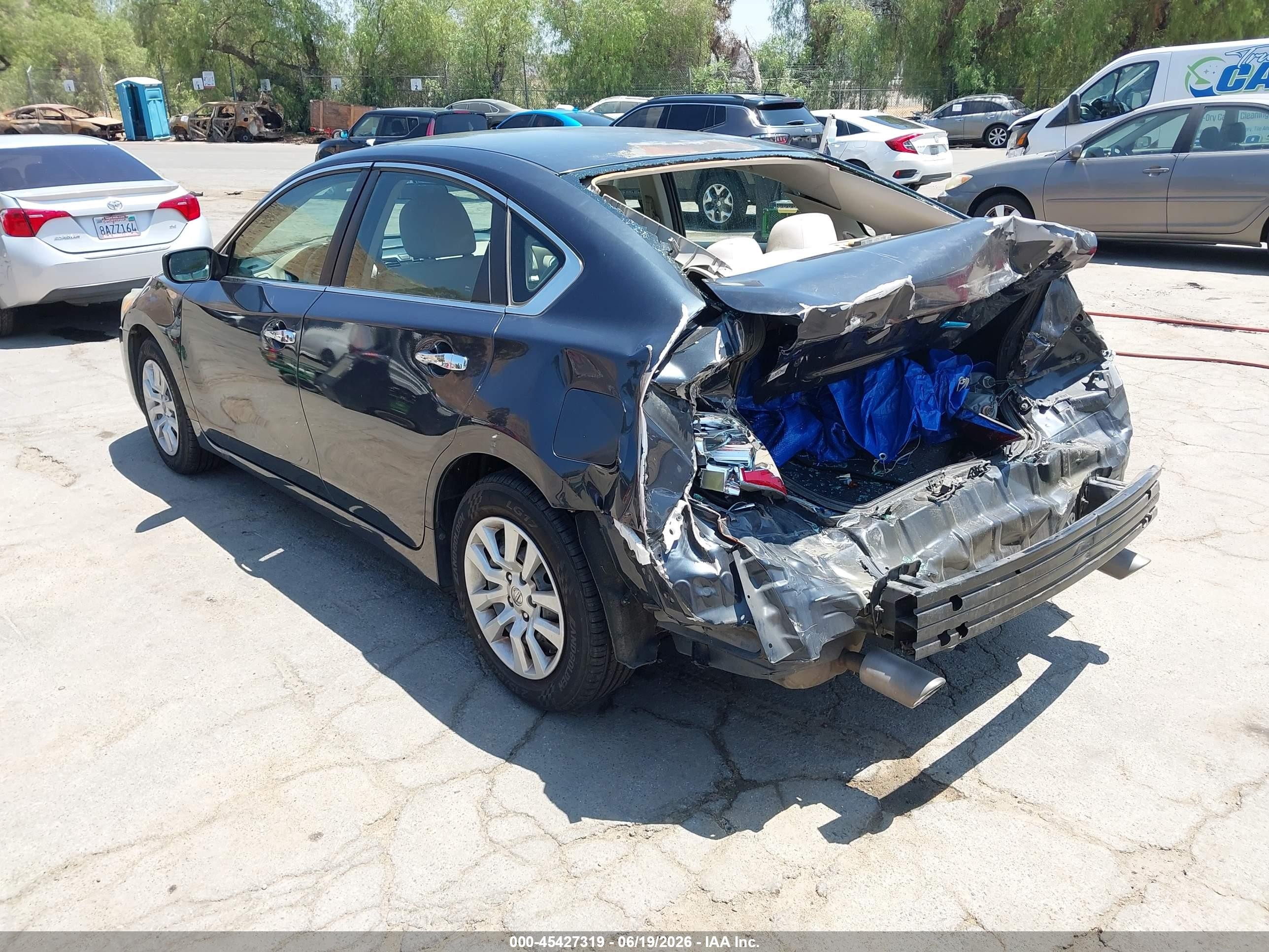 2014 Nissan Altima 2.5 Gray vin: 1N4AL3APXEC198512