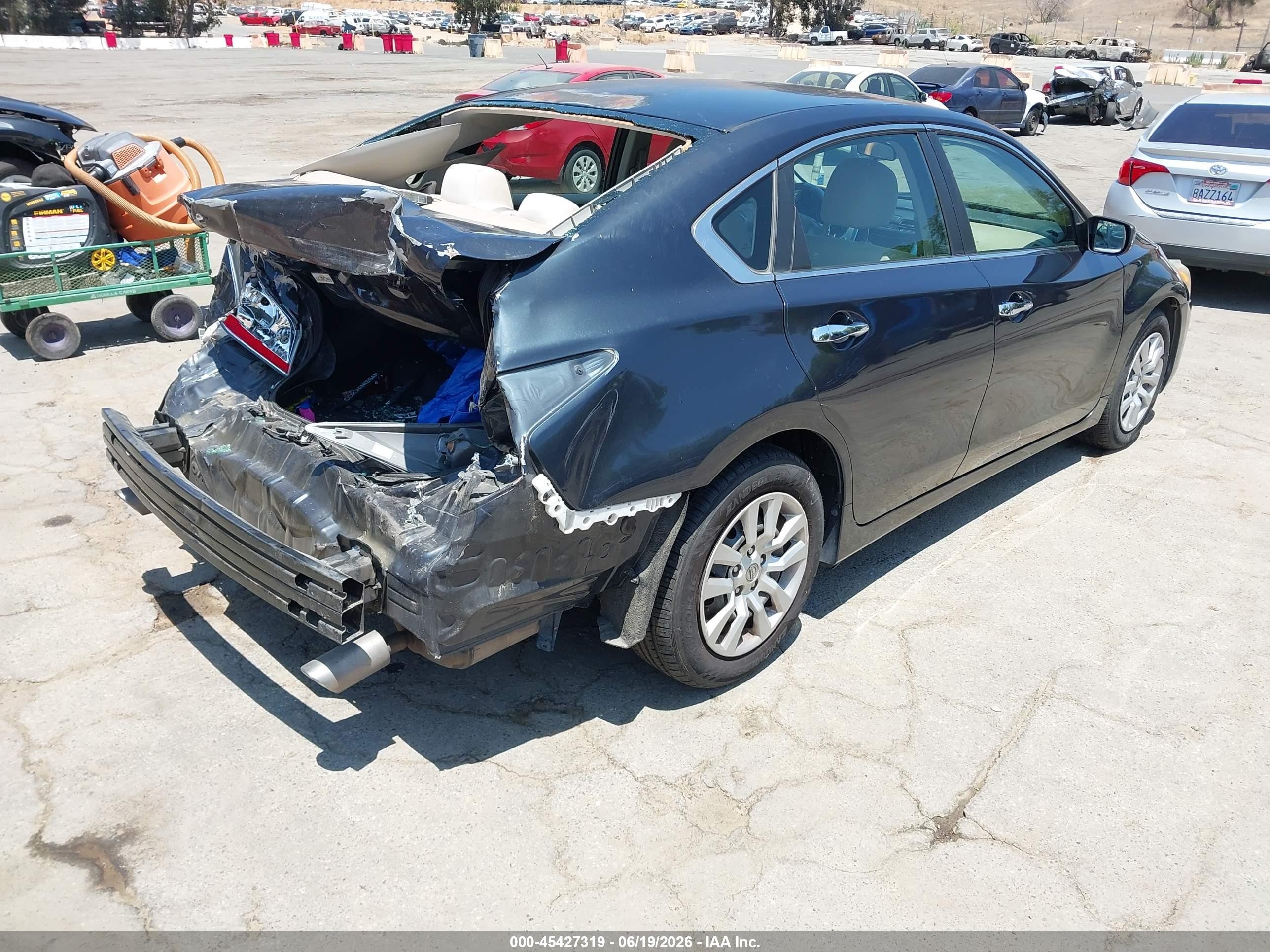 2014 Nissan Altima 2.5 Gray vin: 1N4AL3APXEC198512