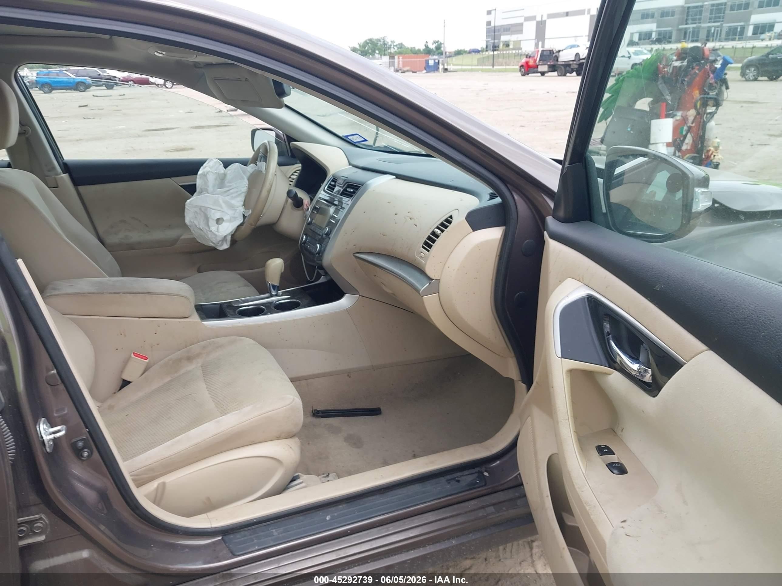 2014 Nissan Altima 2.5 Sv Коричневый vin: 1N4AL3APXEC267750