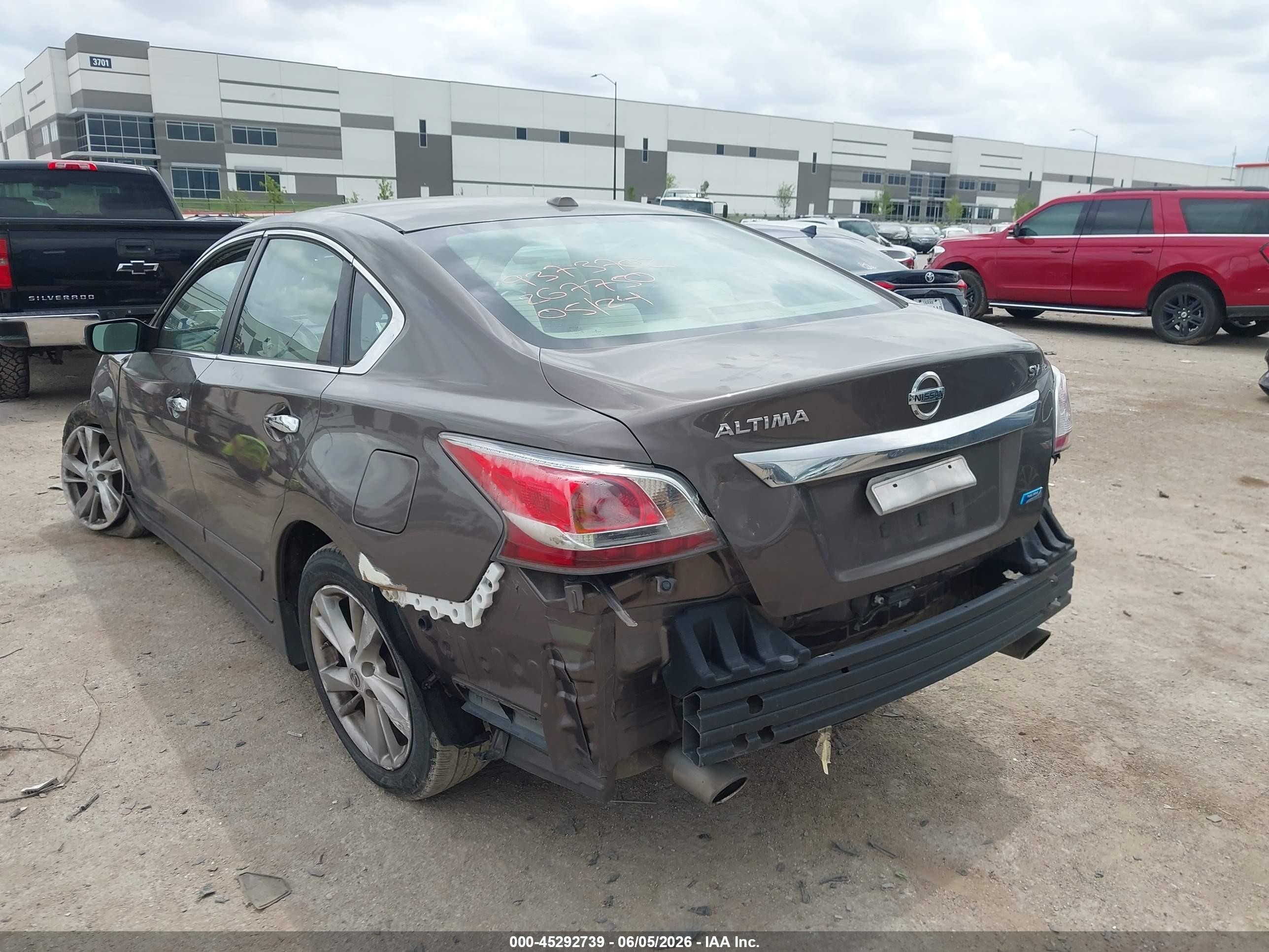 2014 Nissan Altima 2.5 Sv Коричневый vin: 1N4AL3APXEC267750