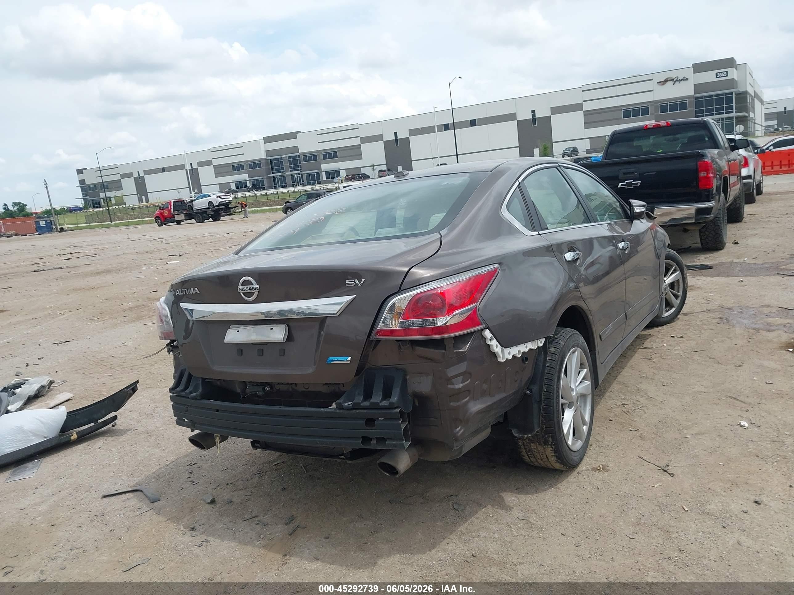 2014 Nissan Altima 2.5 Sv Коричневый vin: 1N4AL3APXEC267750
