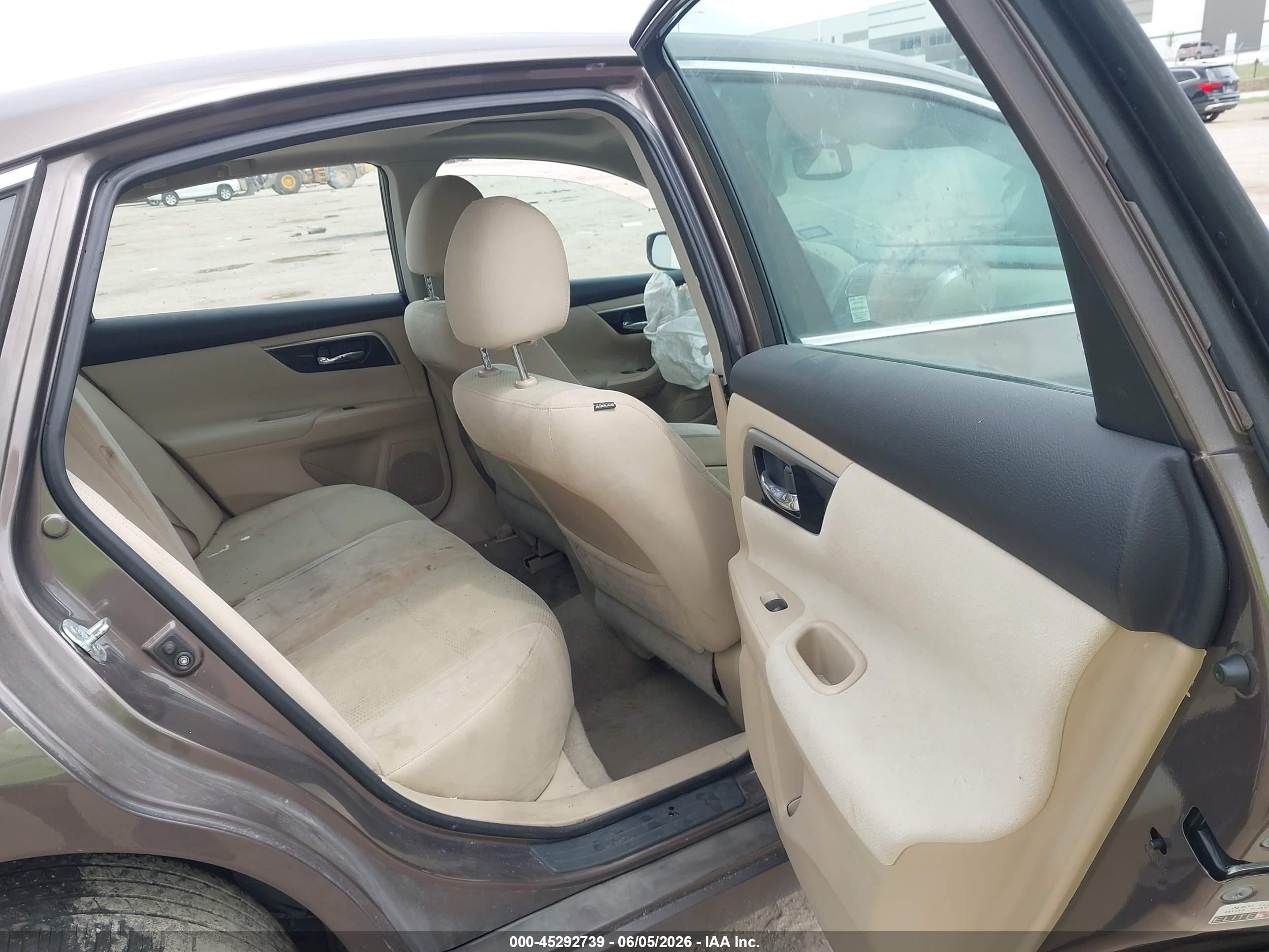 2014 Nissan Altima 2.5 Sv Коричневый vin: 1N4AL3APXEC267750
