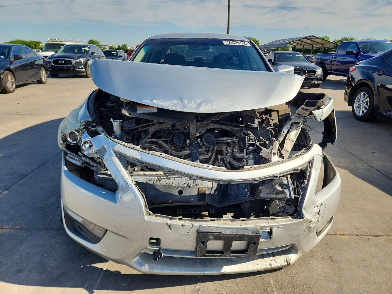 2014 Nissan Altima 2.5 S Silver vin: 1N4AL3APXEC271748