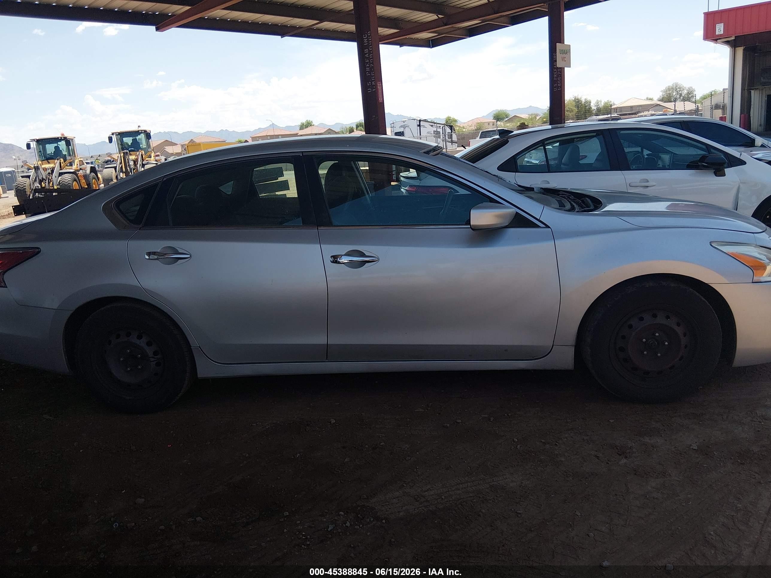 2014 Nissan Altima 2.5/2.5 S/2.5 Sl/2.5 Sv Silver vin: 1N4AL3APXEC271846