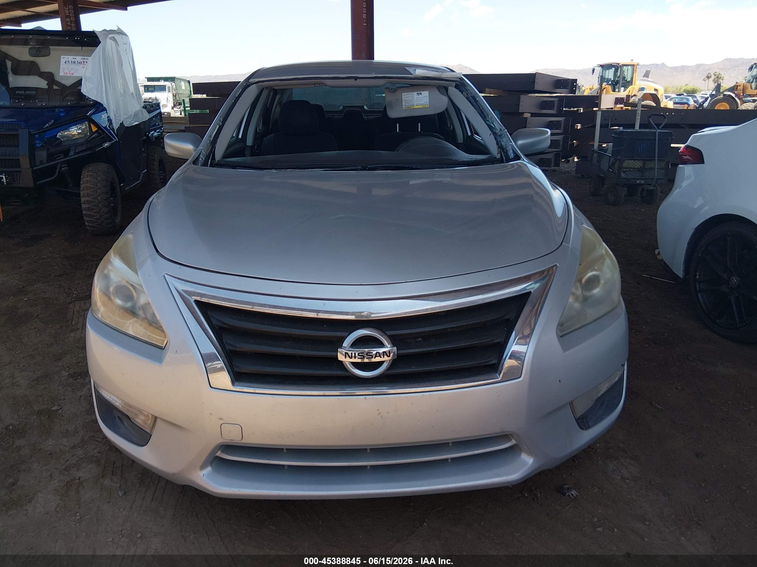 2014 Nissan Altima 2.5/2.5 S/2.5 Sl/2.5 Sv Silver vin: 1N4AL3APXEC271846