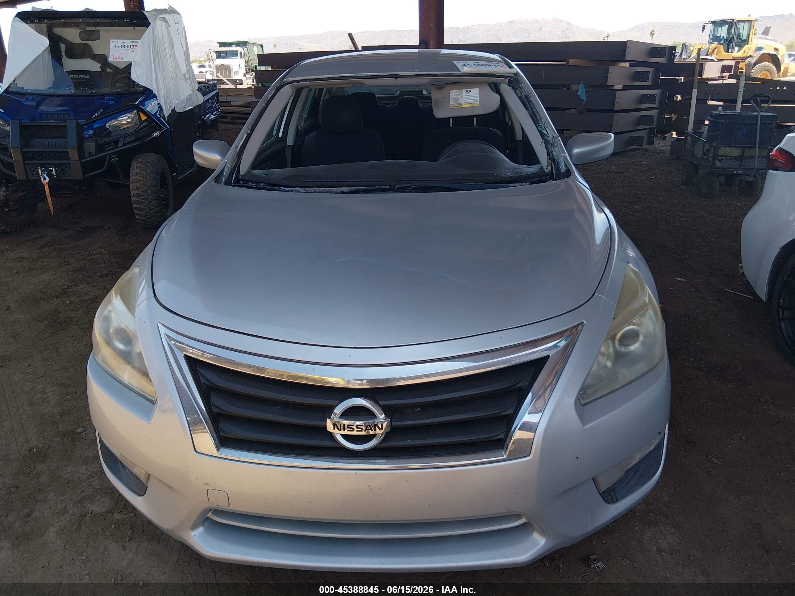 2014 Nissan Altima 2.5/2.5 S/2.5 Sl/2.5 Sv Silver vin: 1N4AL3APXEC271846