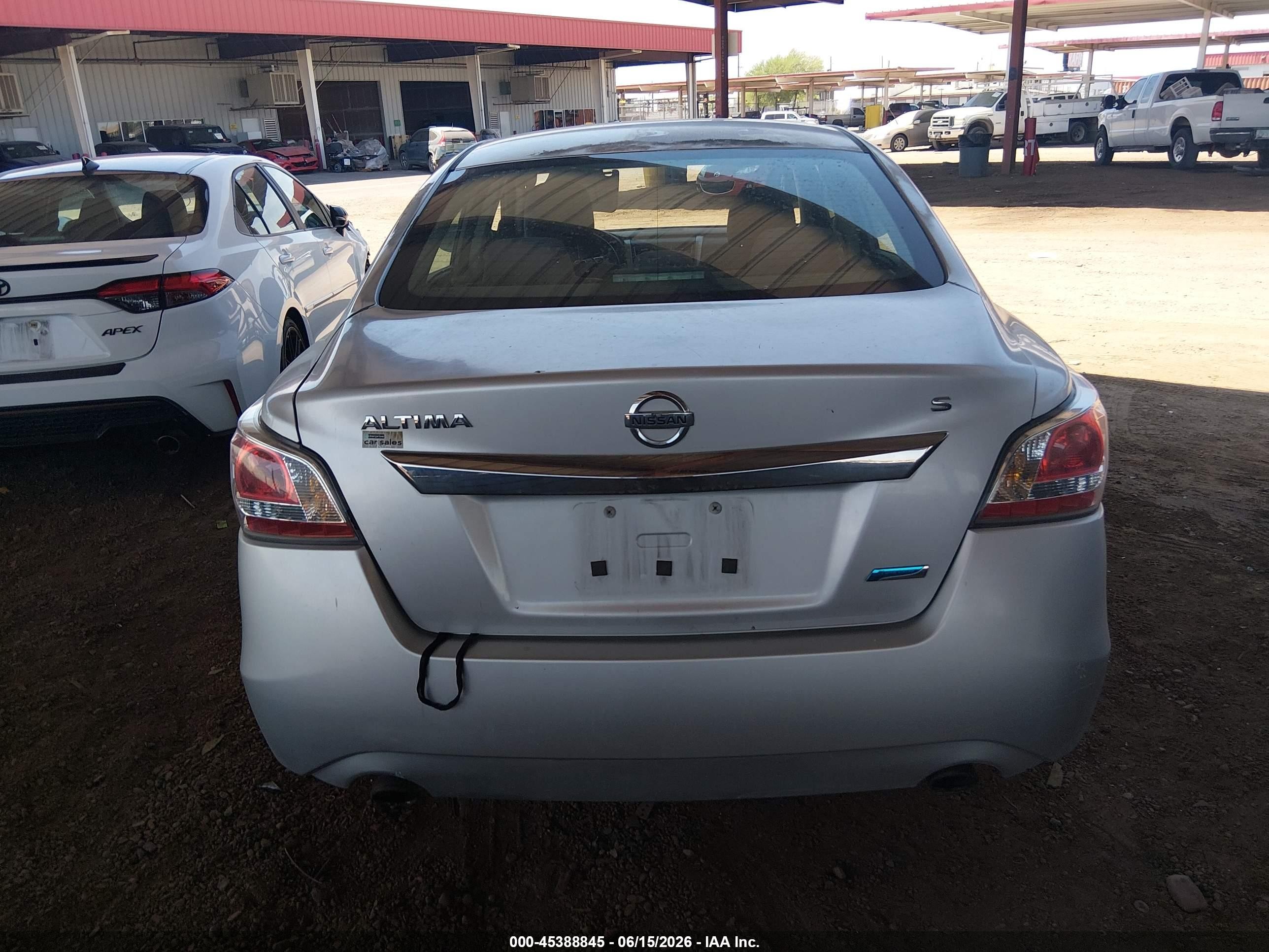 2014 Nissan Altima 2.5/2.5 S/2.5 Sl/2.5 Sv Silver vin: 1N4AL3APXEC271846