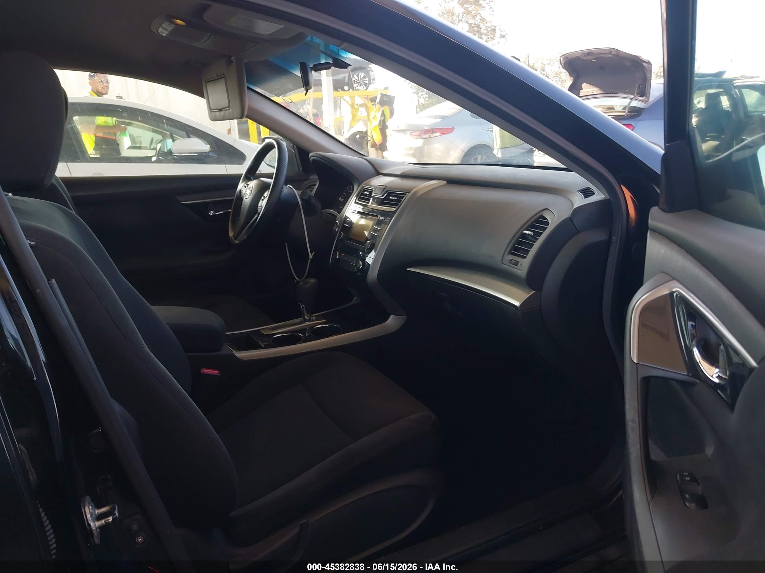 2014 Nissan Altima 2.5 S Black vin: 1N4AL3APXEC278344