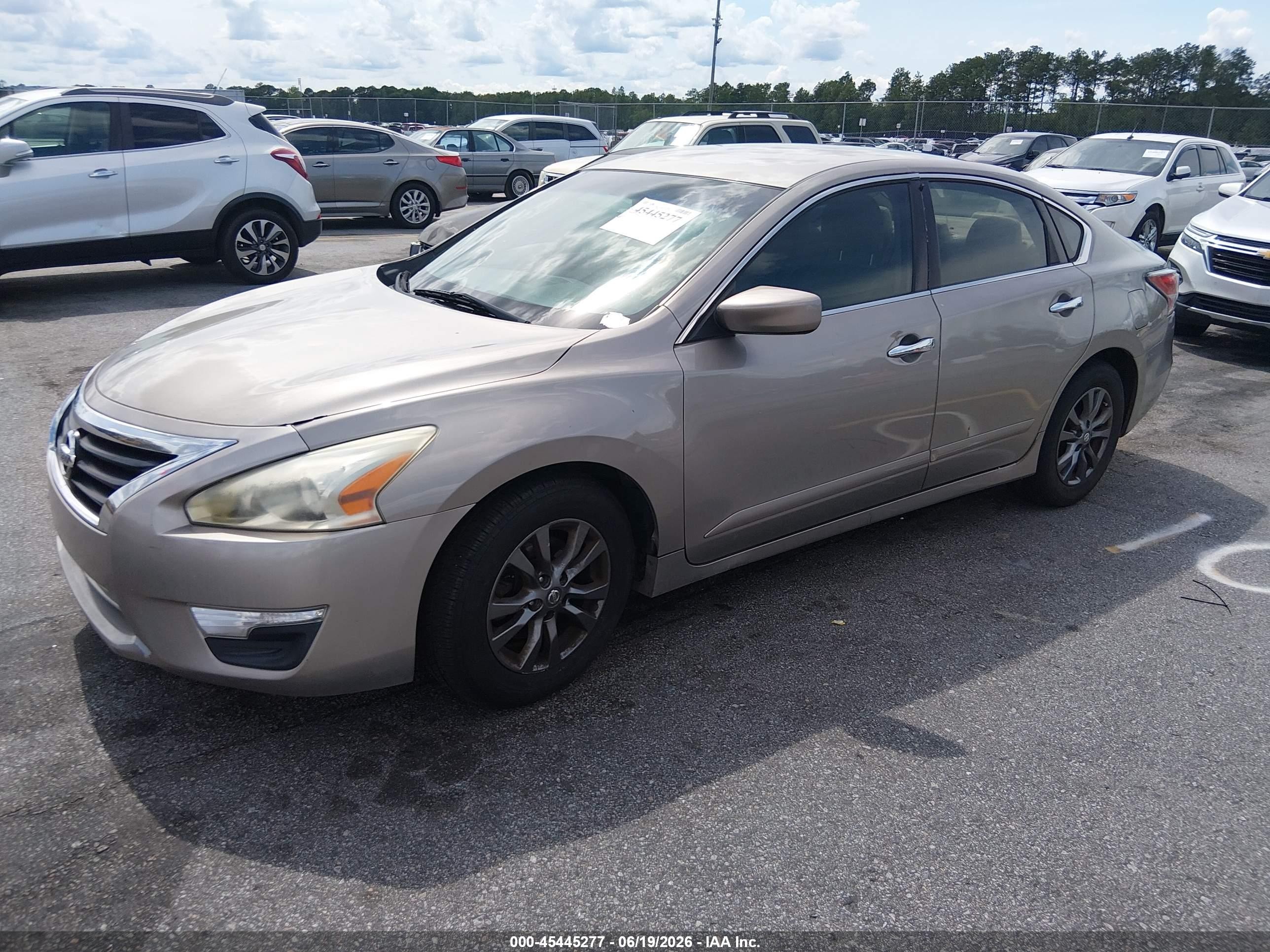 2014 Nissan Altima 2.5 S Tan vin: 1N4AL3APXEC281390
