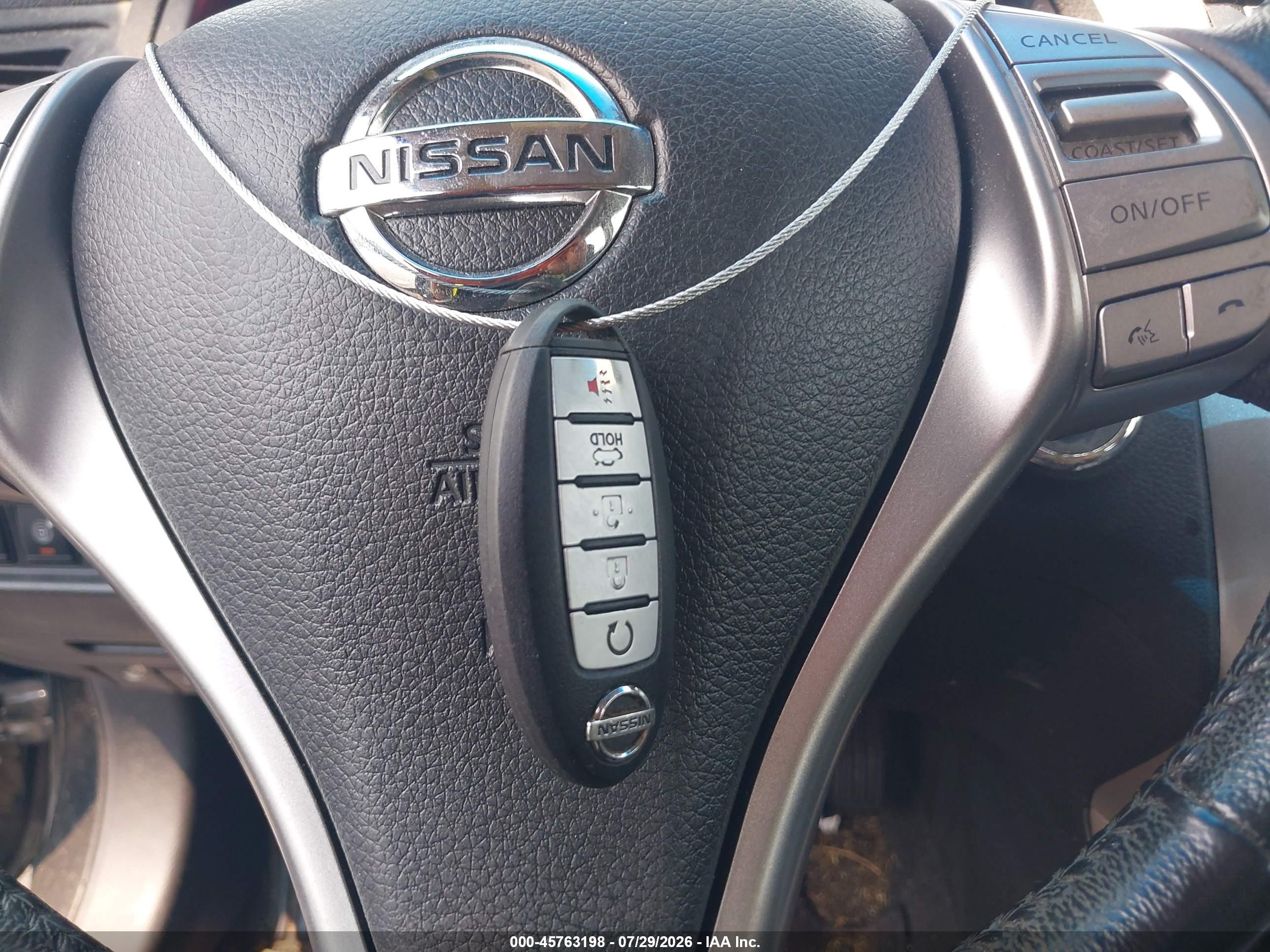 2014 Nissan Altima 2.5 Sl Black vin: 1N4AL3APXEC282524