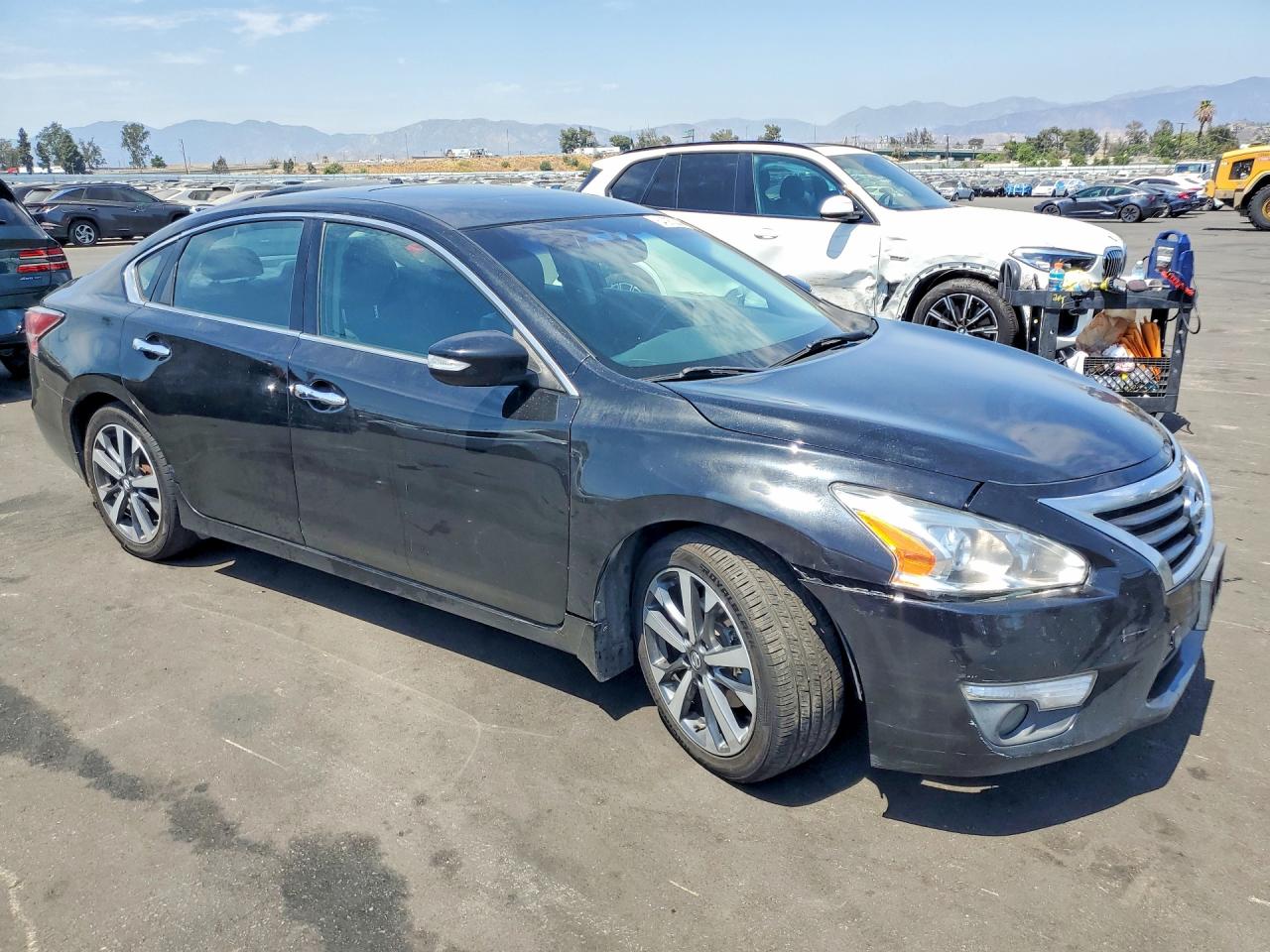 2014 Nissan Altima 2.5 Sl Black vin: 1N4AL3APXEC286024
