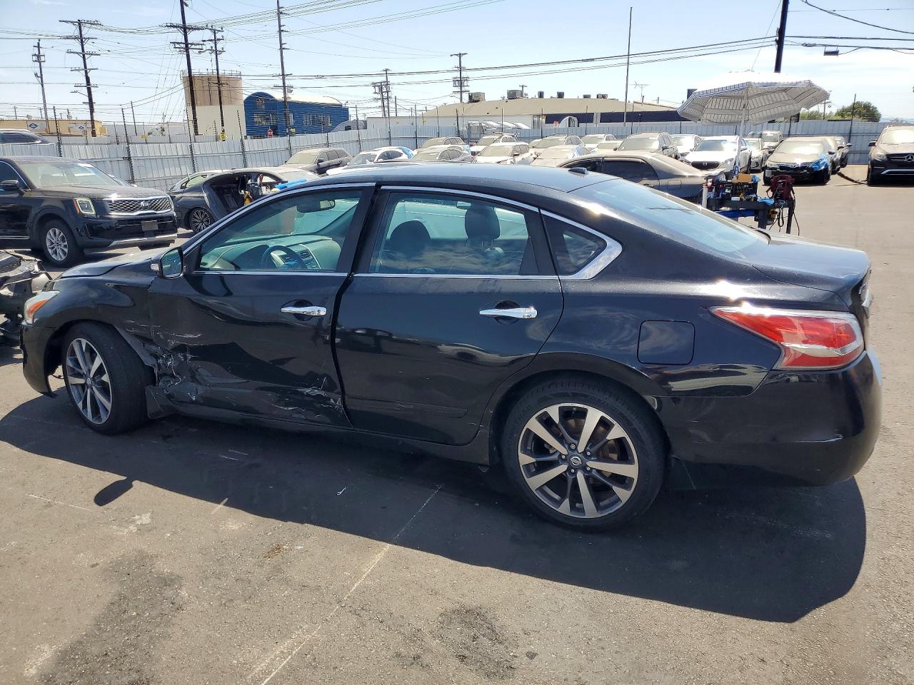 2014 Nissan Altima 2.5 Sl Black vin: 1N4AL3APXEC286024