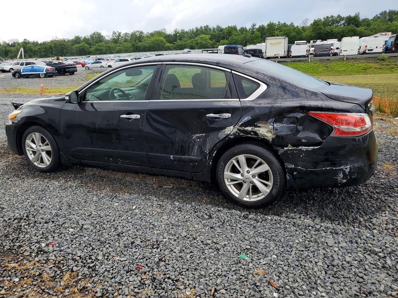 2014 Nissan Altima 2.5 Sv Black vin: 1N4AL3APXEC289716