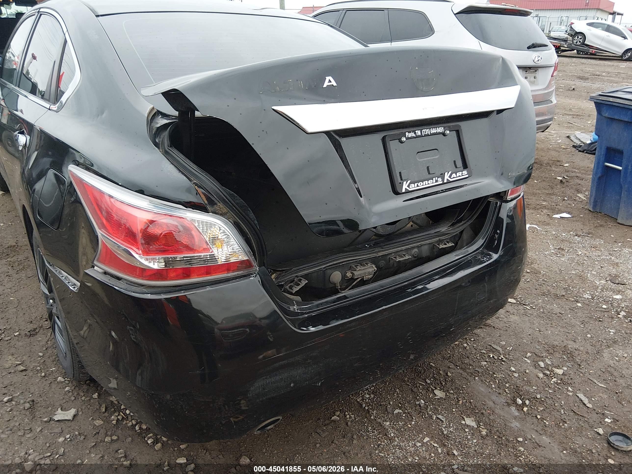 2014 Nissan Altima 2.5/2.5 S/2.5 Sl/2.5 Sv Черный vin: 1N4AL3APXEC294172