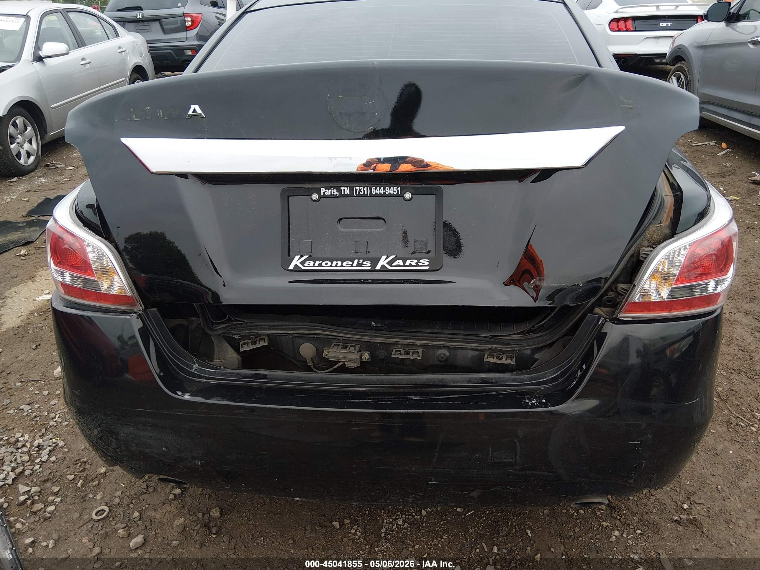 2014 Nissan Altima 2.5/2.5 S/2.5 Sl/2.5 Sv Черный vin: 1N4AL3APXEC294172