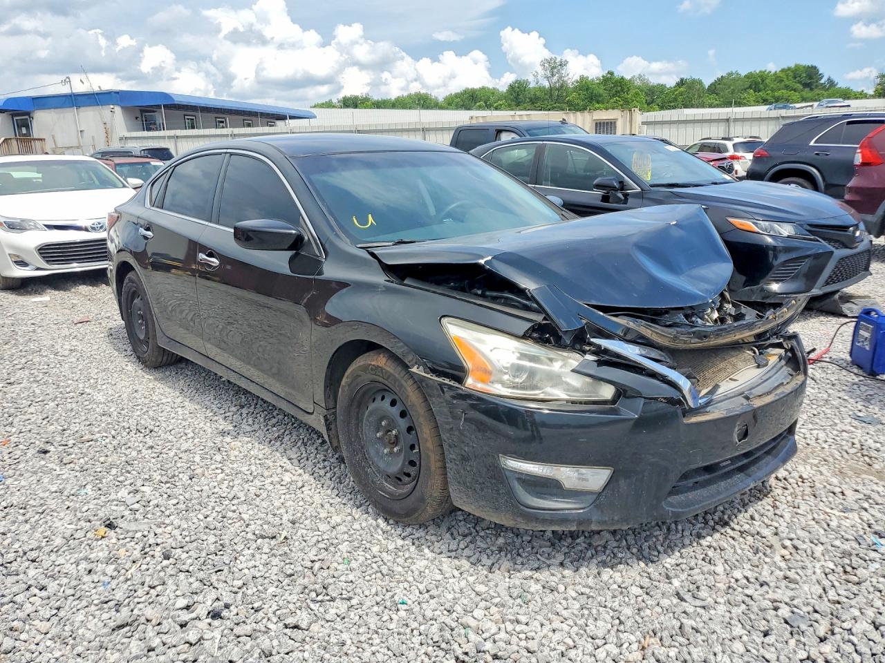 2014 Nissan Altima 2.5 S Black vin: 1N4AL3APXEC323587