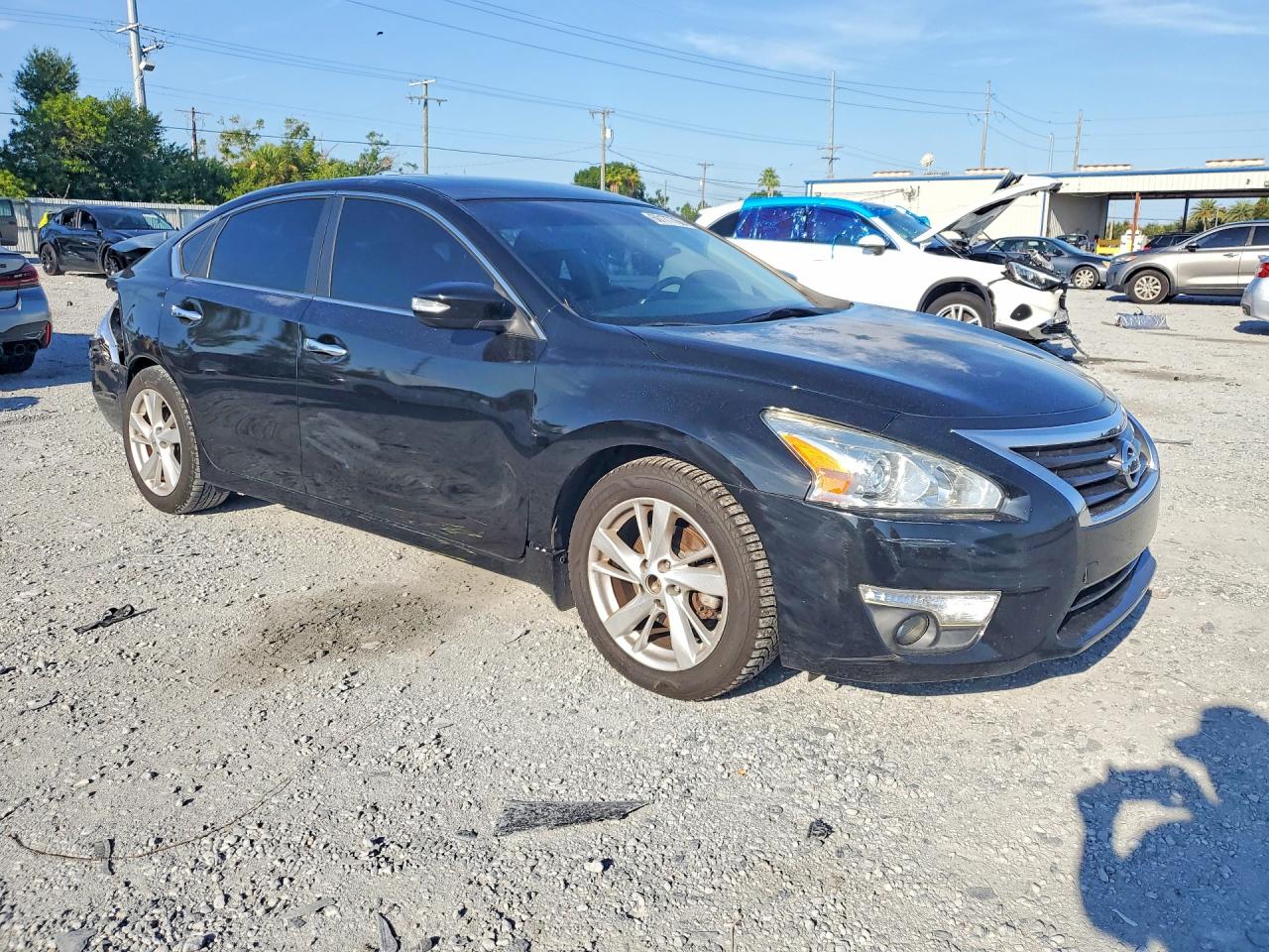 2014 Nissan Altima 2.5 Sv Black vin: 1N4AL3APXEC328997