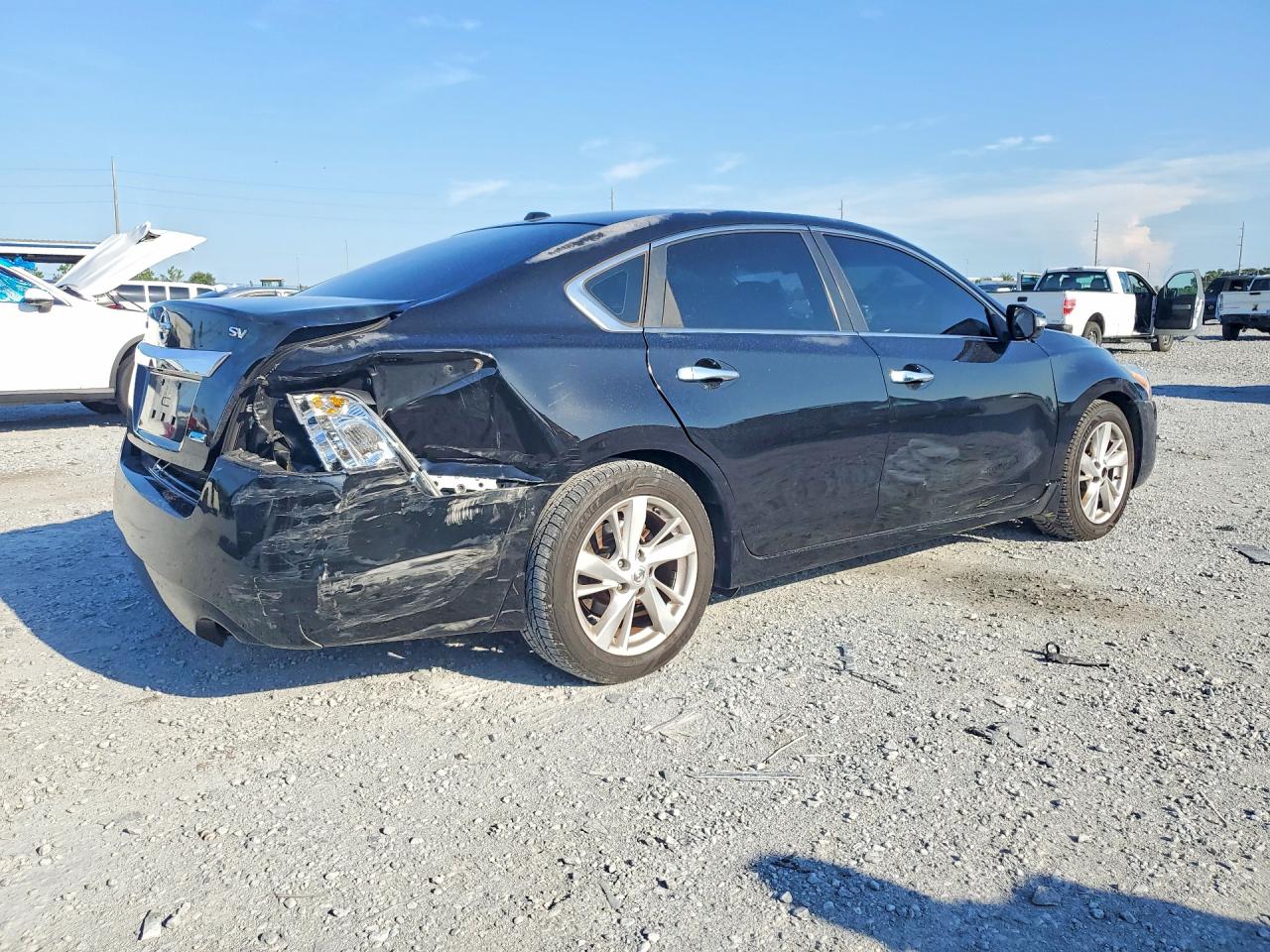 2014 Nissan Altima 2.5 Sv Black vin: 1N4AL3APXEC328997