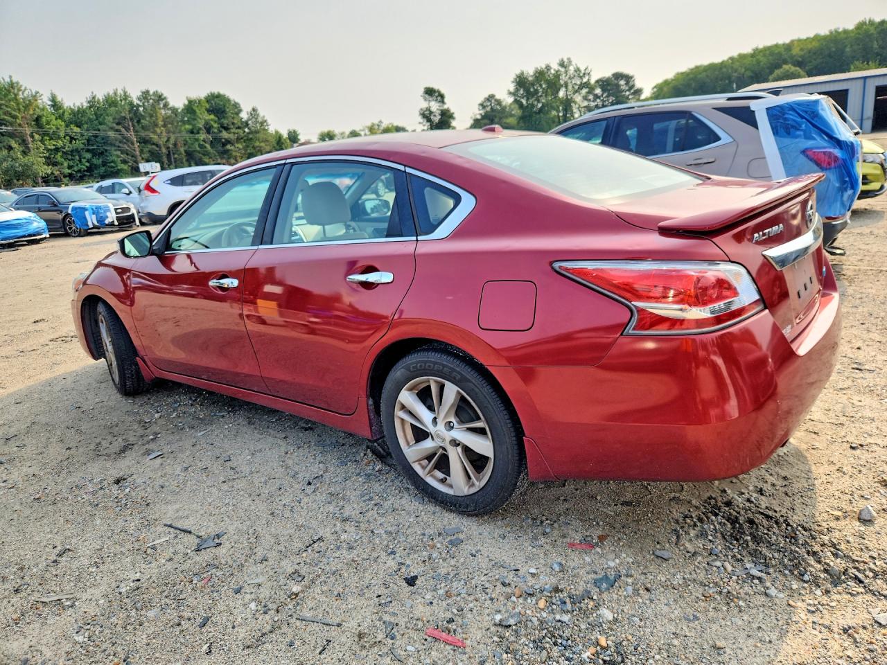 2014 Nissan Altima 2.5 Sv Красный vin: 1N4AL3APXEC400779