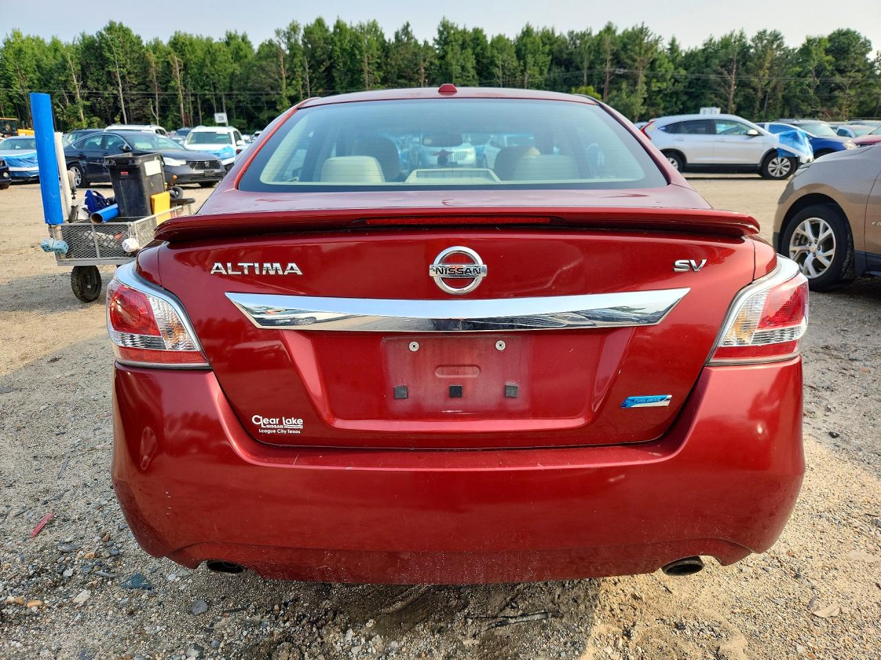 2014 Nissan Altima 2.5 Sv Красный vin: 1N4AL3APXEC400779