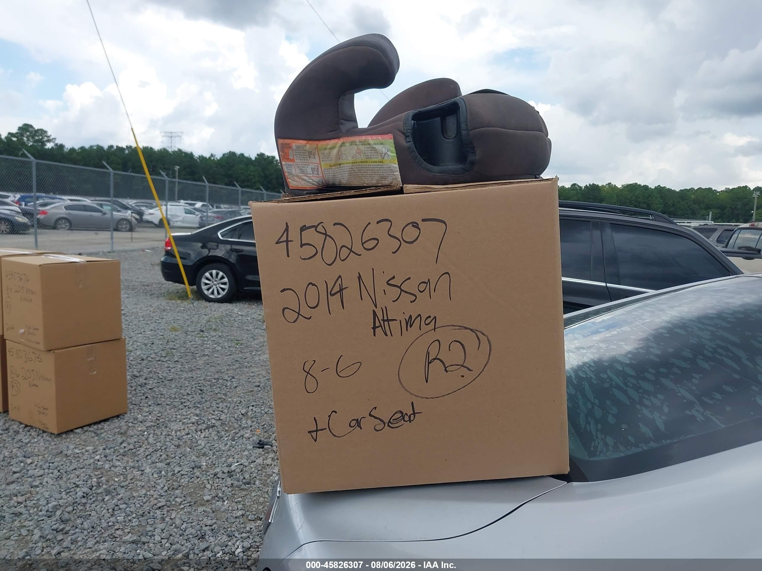 2014 Nissan Altima 2.5 Sv Silver vin: 1N4AL3APXEC402290