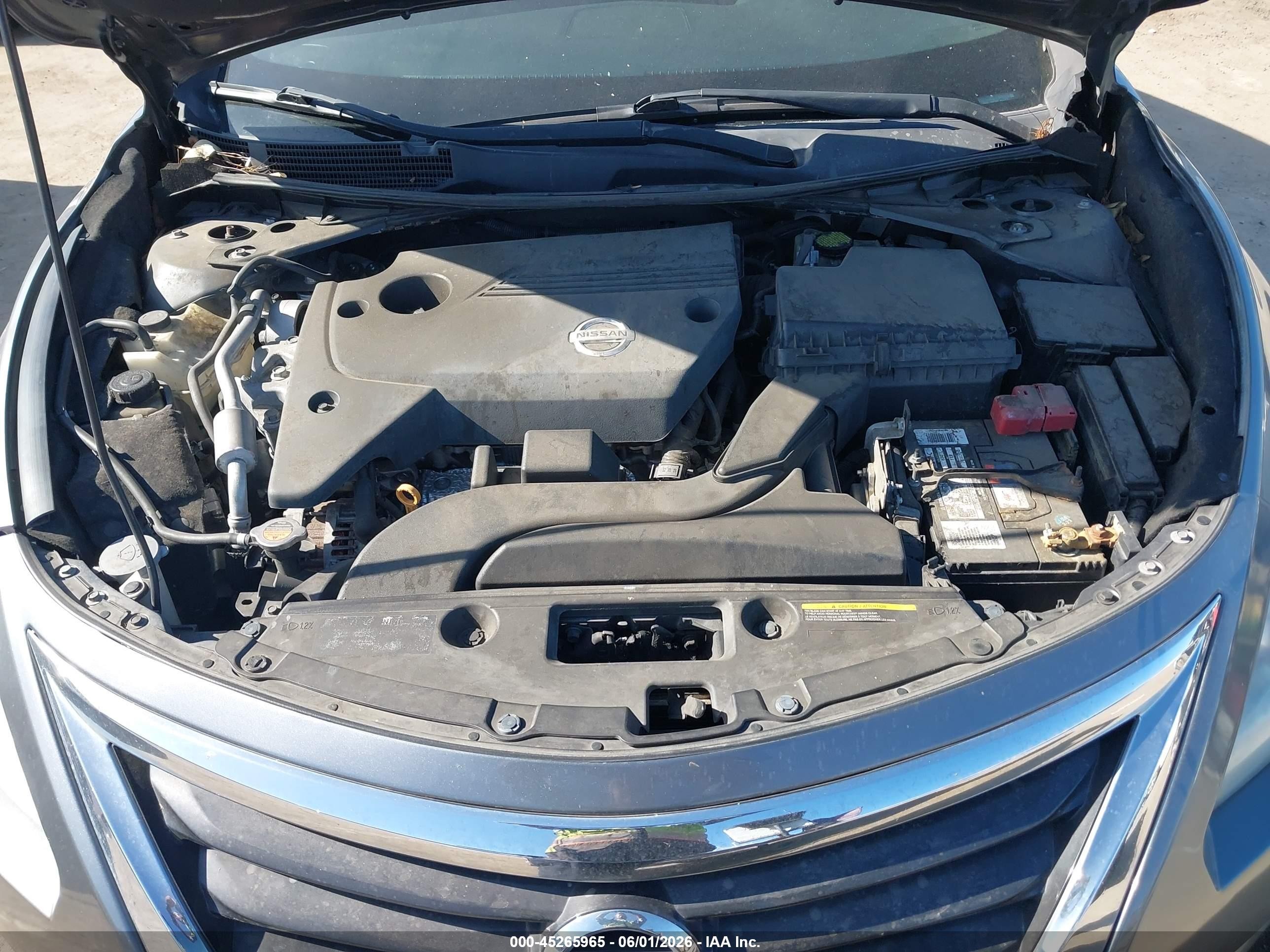2014 Nissan Altima 2.5 Sv Серый vin: 1N4AL3APXEC404203