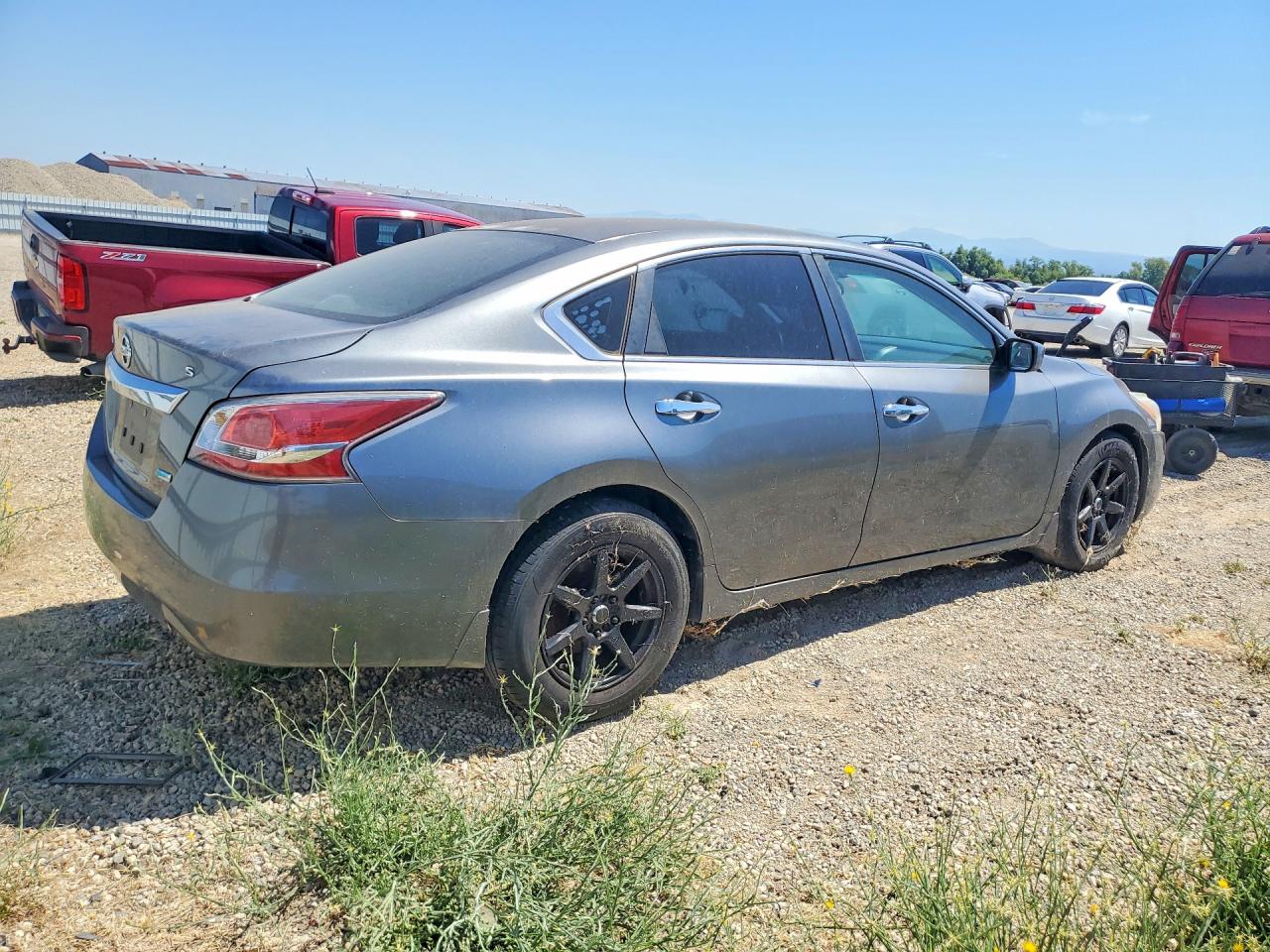 2014 Nissan Altima 2.5 S Gray vin: 1N4AL3APXEC408820