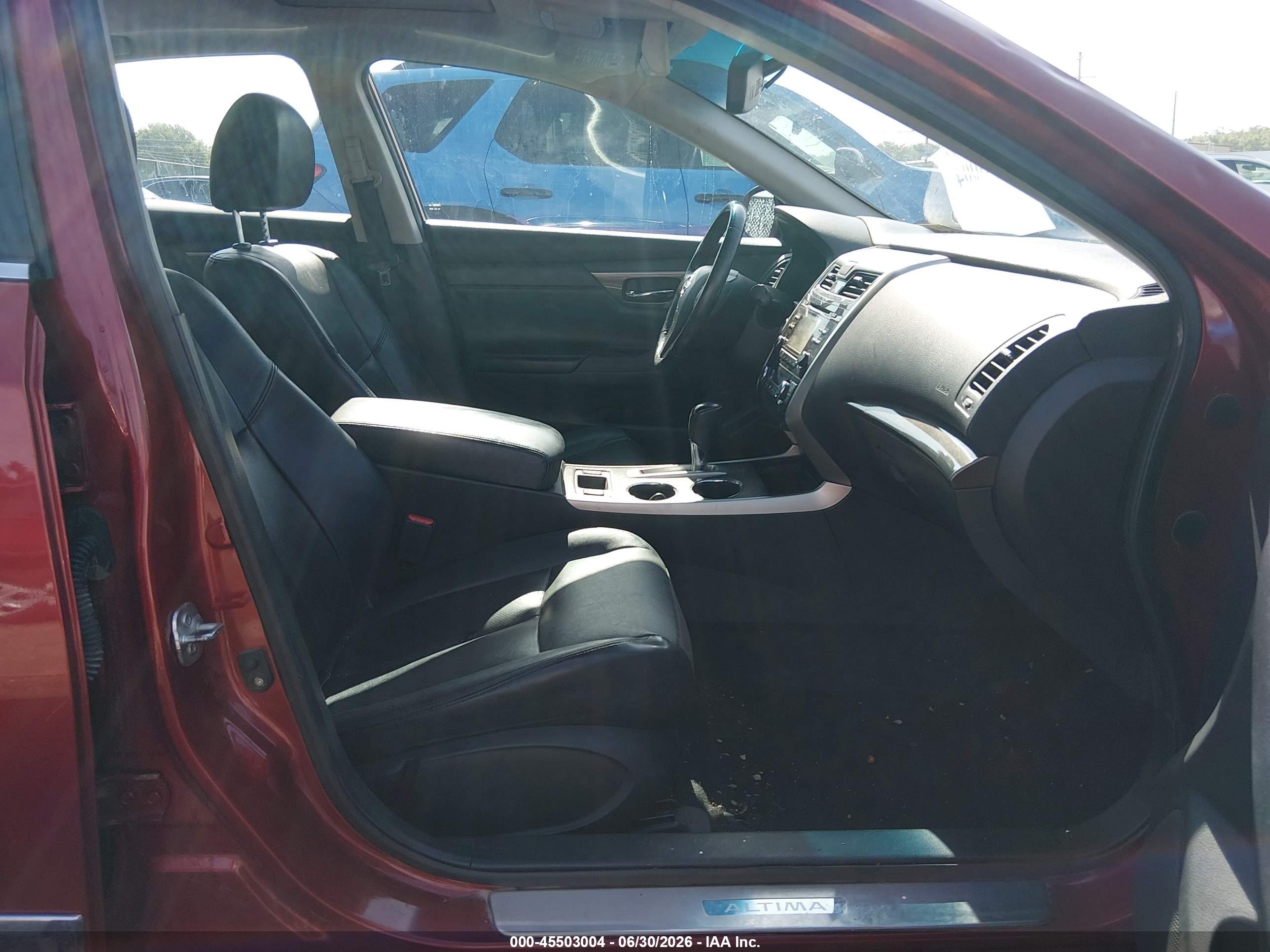 2014 Nissan Altima 2.5 Sl Red vin: 1N4AL3APXEC410230
