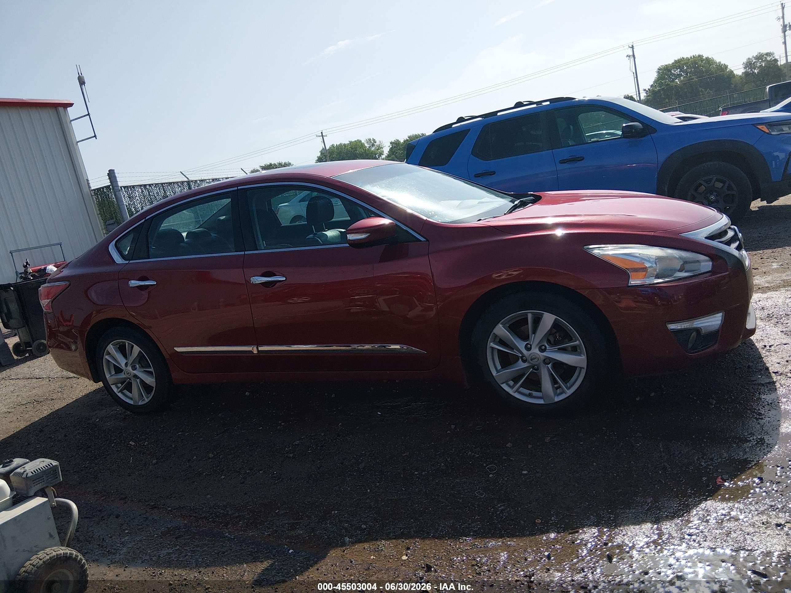 2014 Nissan Altima 2.5 Sl Red vin: 1N4AL3APXEC410230