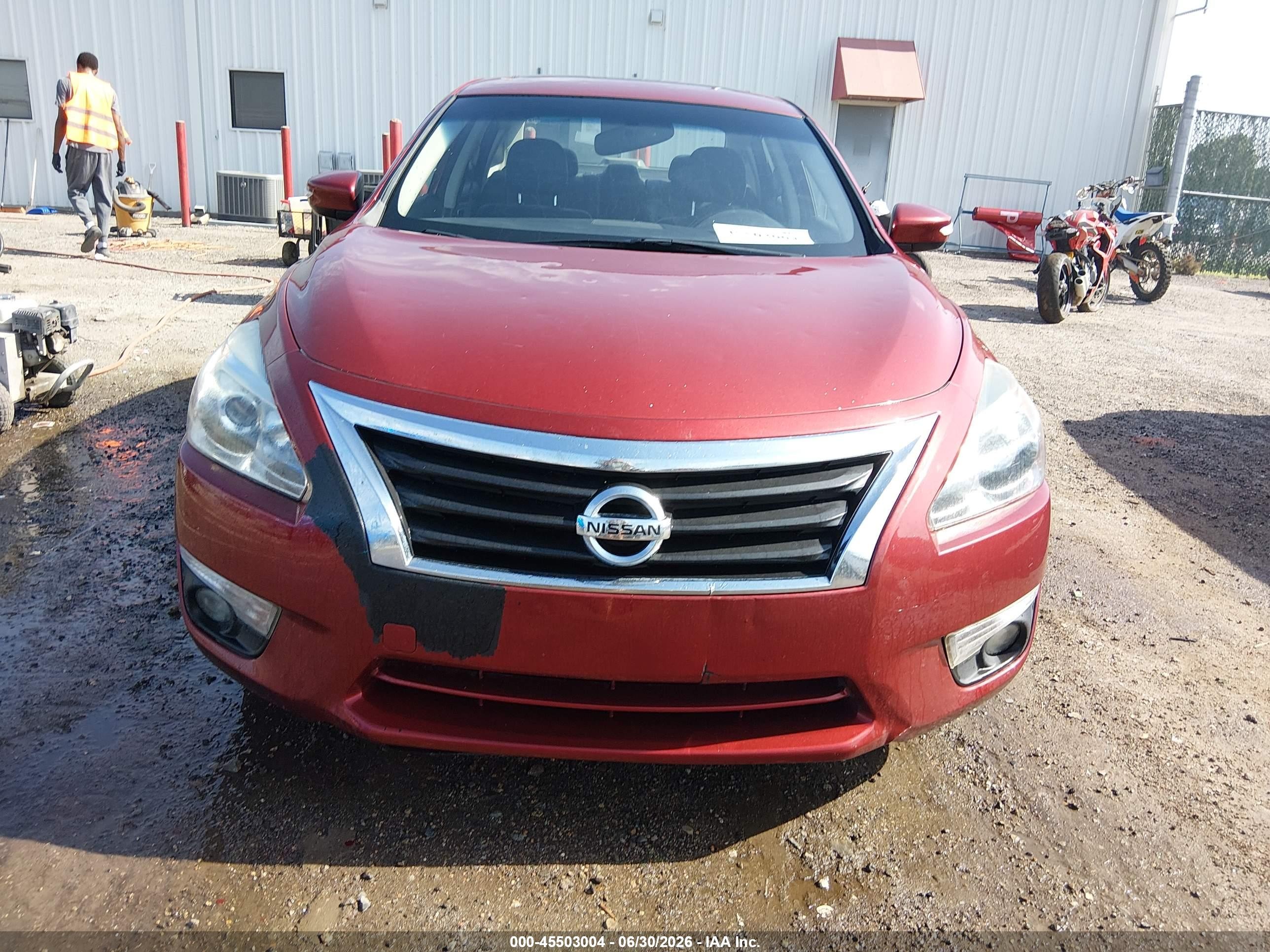 2014 Nissan Altima 2.5 Sl Red vin: 1N4AL3APXEC410230