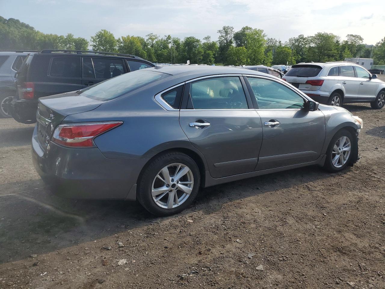 2014 Nissan Altima 2.5 Sv Gray vin: 1N4AL3APXEC414407