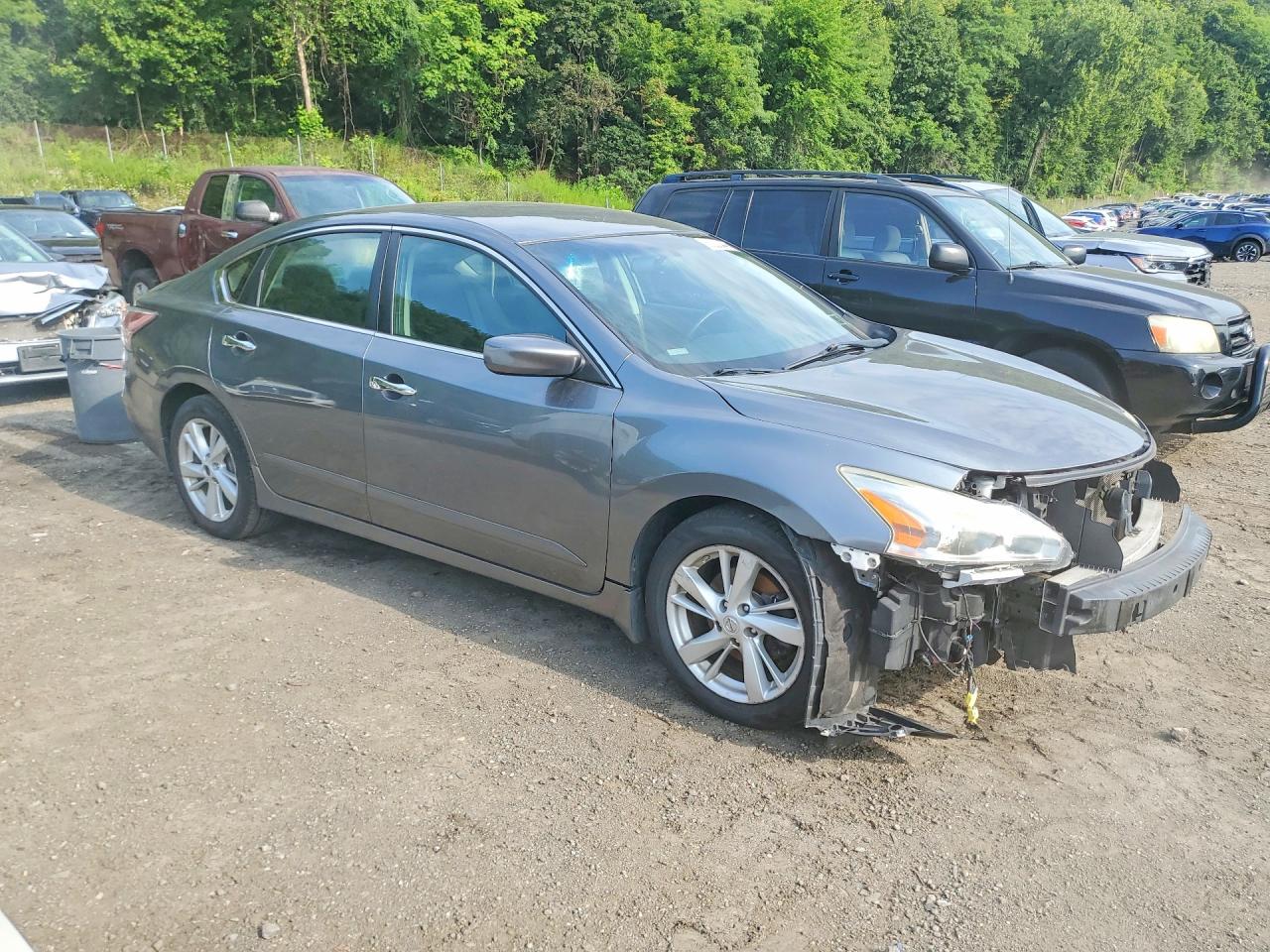 2014 Nissan Altima 2.5 Sv Gray vin: 1N4AL3APXEC414407