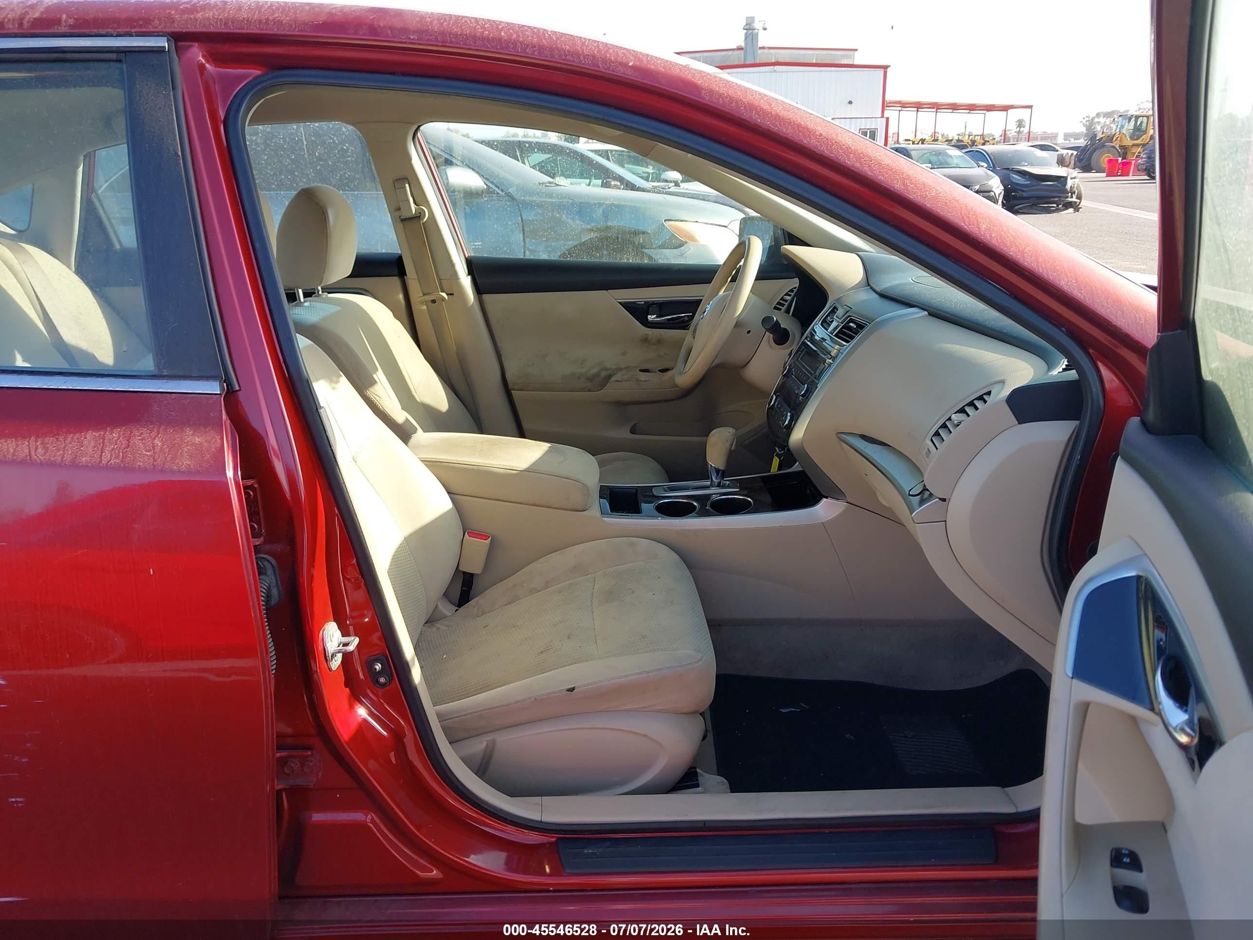 2014 Nissan Altima 2.5 Красный vin: 1N4AL3APXEC417436
