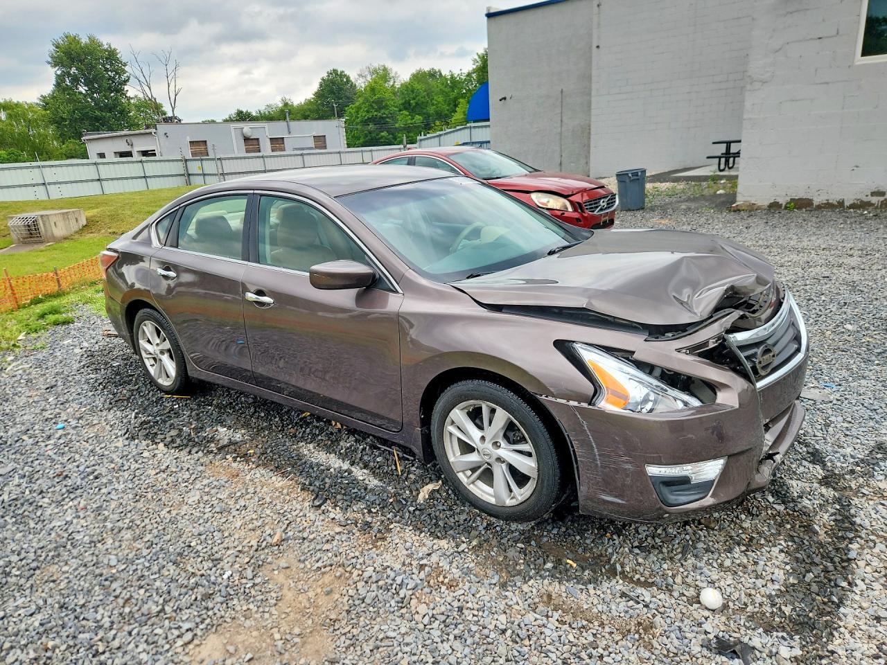 2014 Nissan Altima 2.5 Sv Brown vin: 1N4AL3APXEC420191