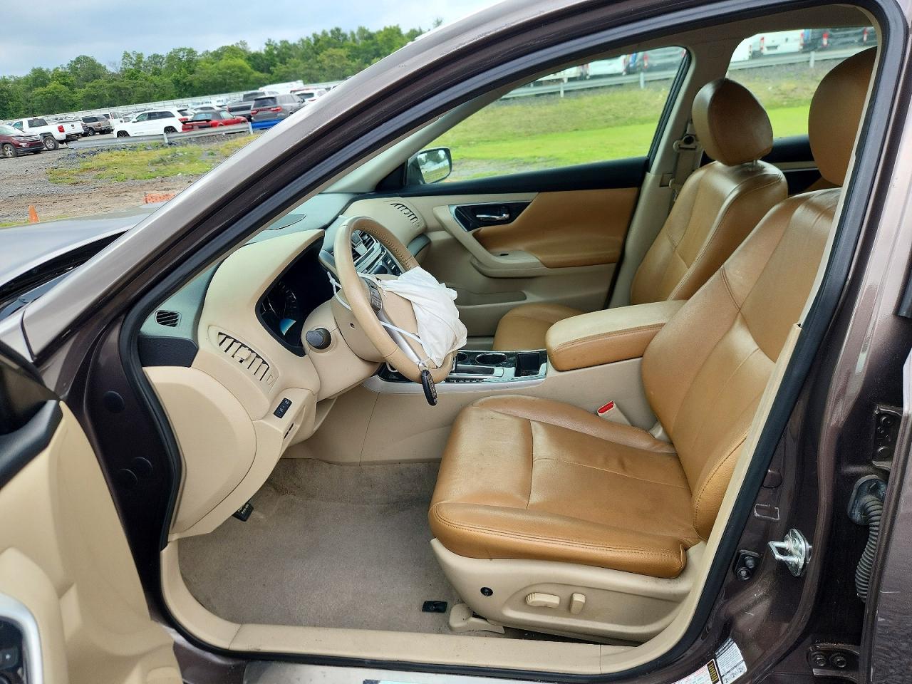 2014 Nissan Altima 2.5 Sv Brown vin: 1N4AL3APXEC420191