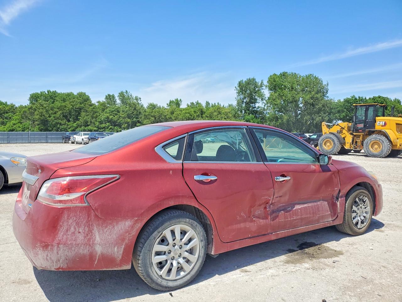 2014 Nissan Altima 2.5 Burgundy vin: 1N4AL3APXEC422751