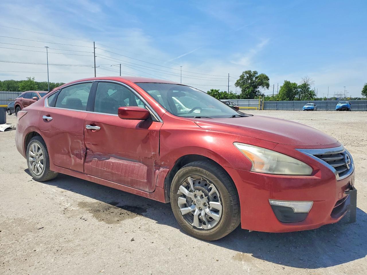 2014 Nissan Altima 2.5 Burgundy vin: 1N4AL3APXEC422751