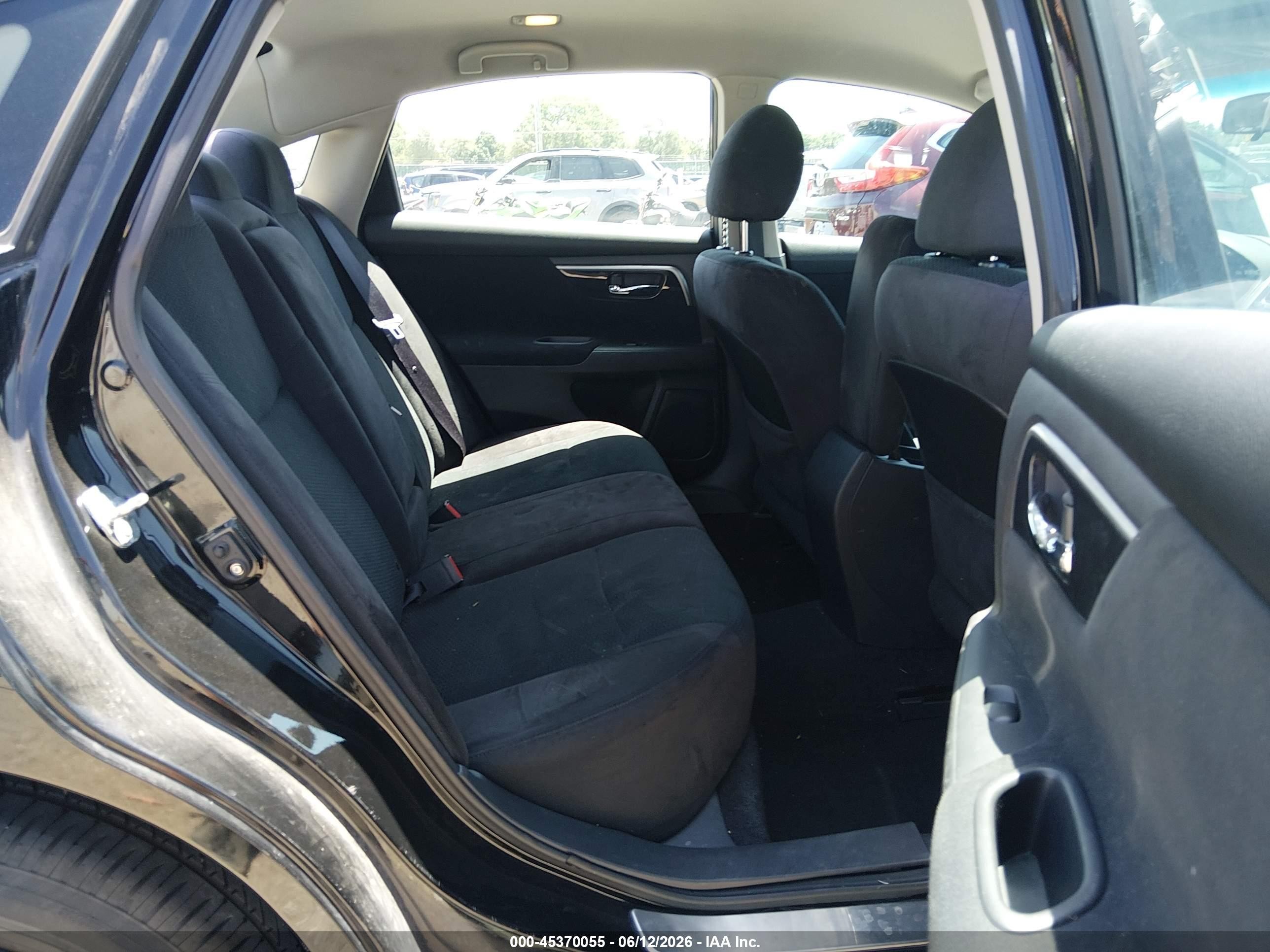 2014 Nissan Altima 2.5 S Black vin: 1N4AL3APXEN208430