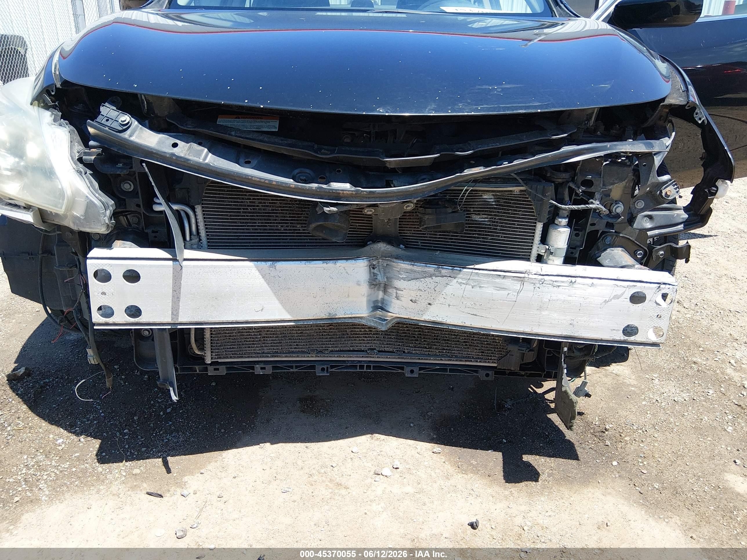 2014 Nissan Altima 2.5 S Black vin: 1N4AL3APXEN208430