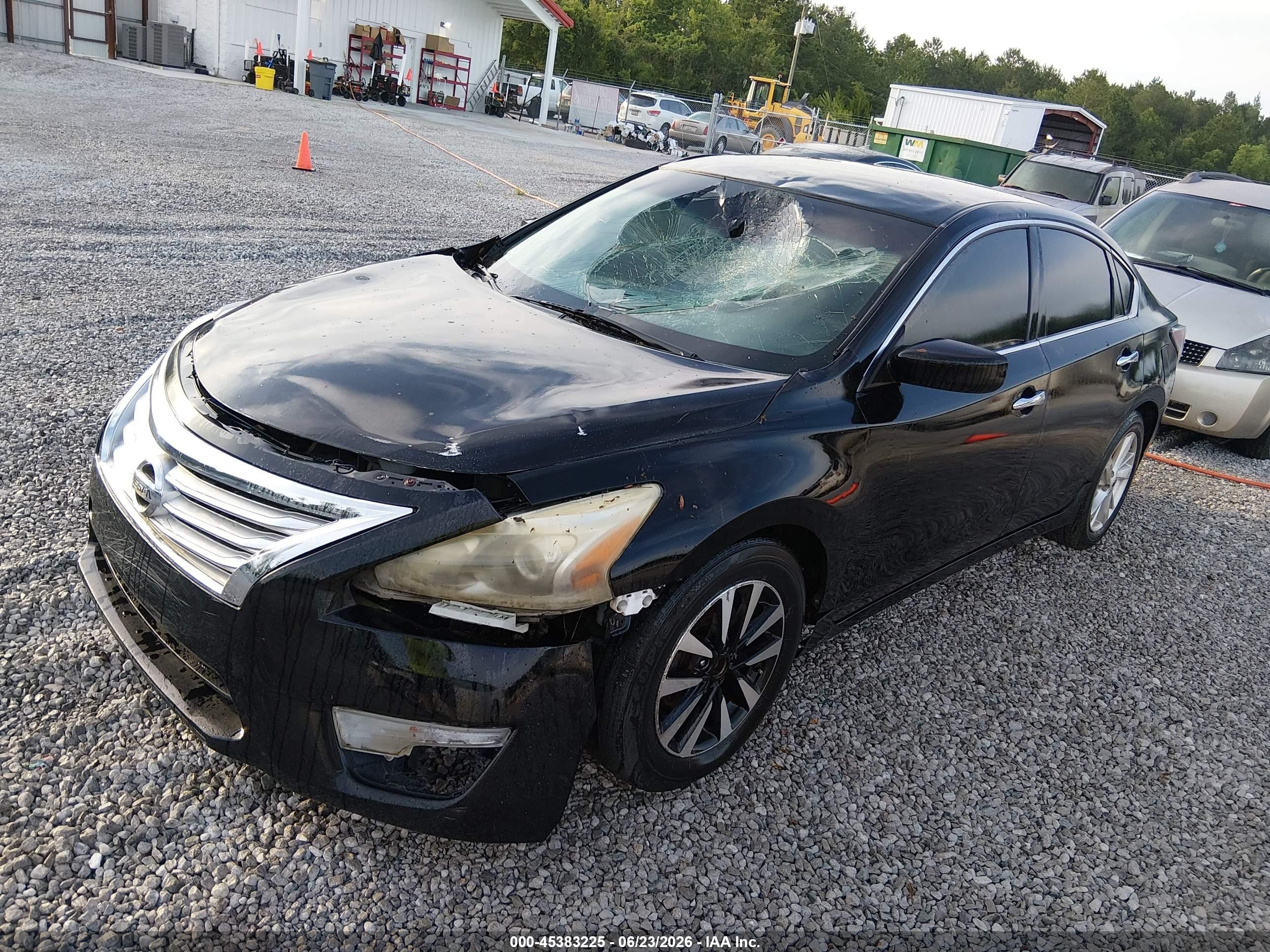 2014 Nissan Altima 2.5 Sv Black vin: 1N4AL3APXEN210033
