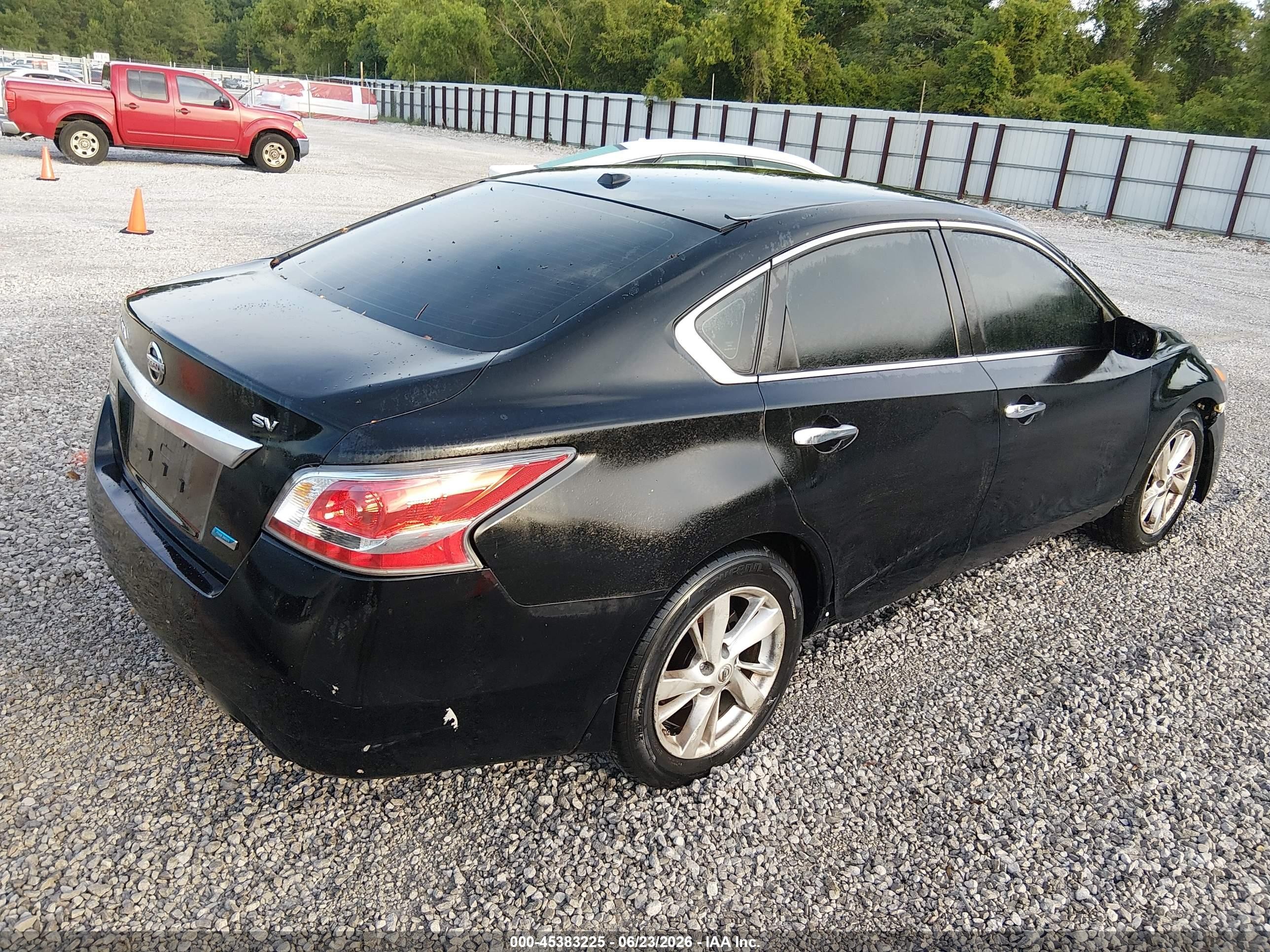 2014 Nissan Altima 2.5 Sv Black vin: 1N4AL3APXEN210033